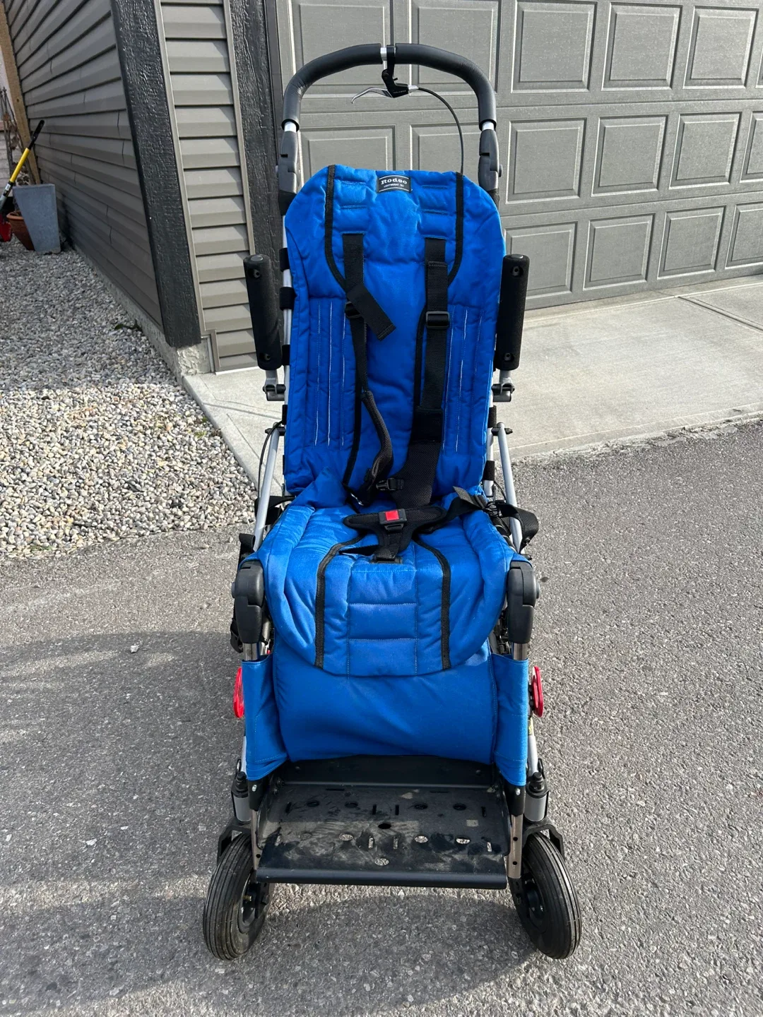 Wheelchair stroller image indicator(2)