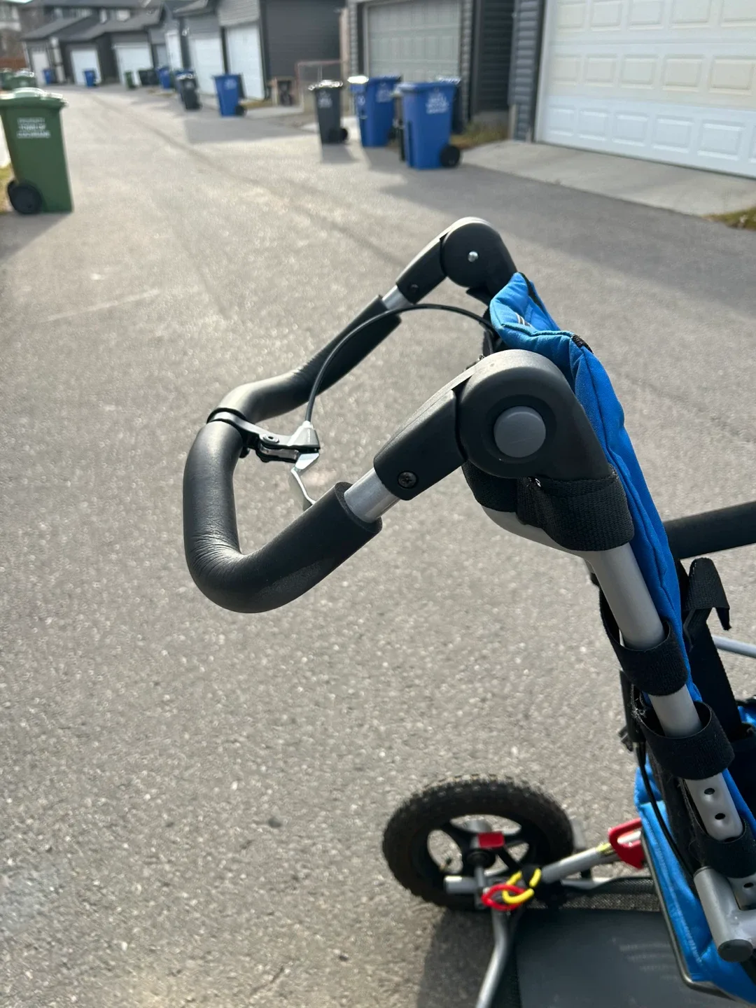 Wheelchair stroller image indicator(4)