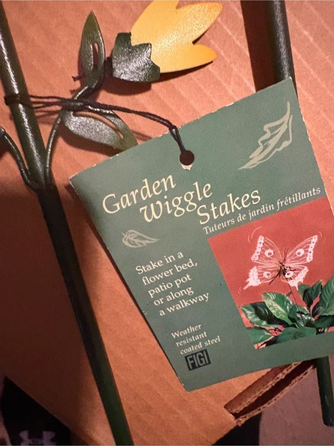 Garden Wiggle Stakes - Pig Garden Decor image indicator(3)