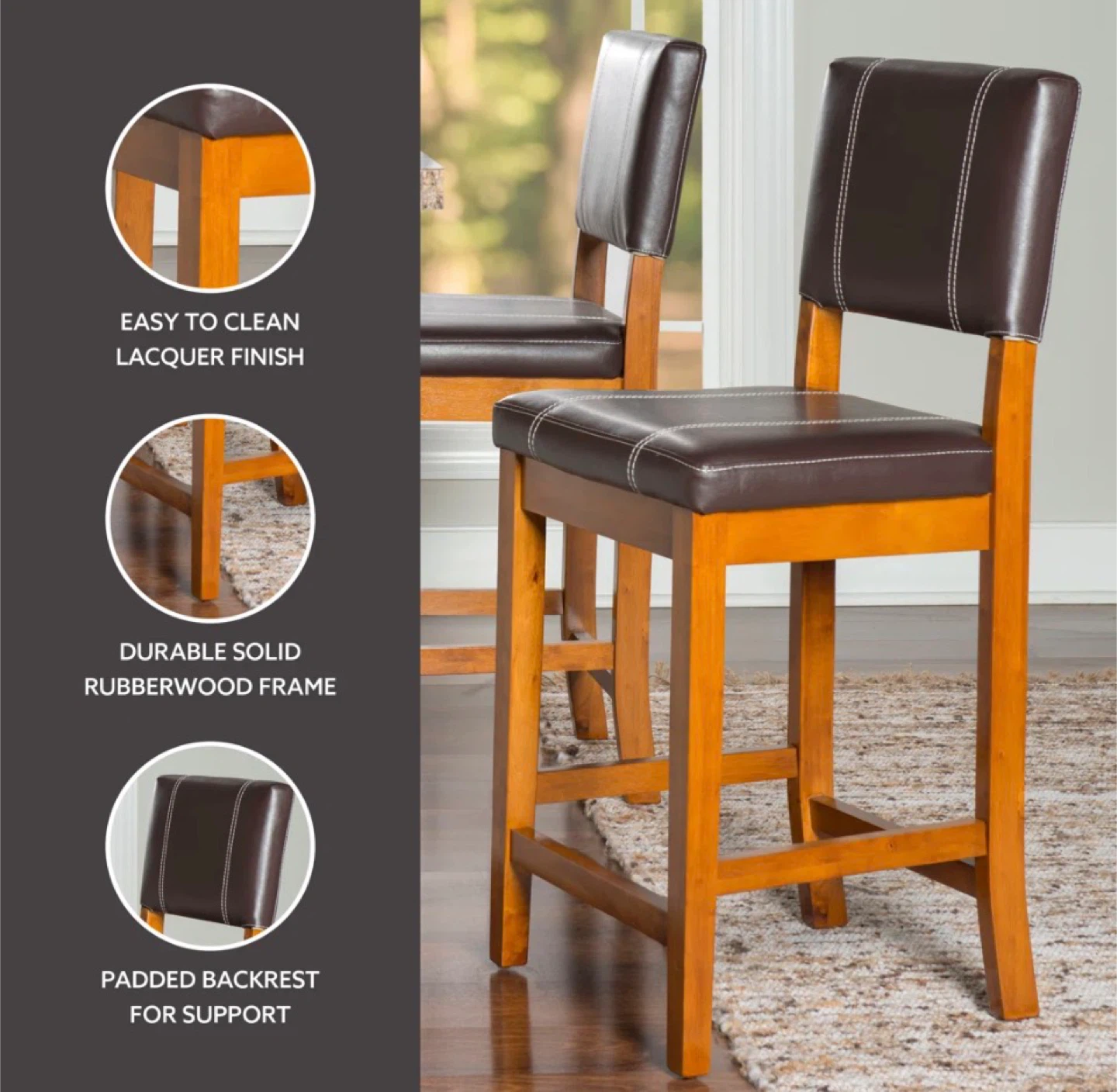 Lechner bar counter stool - photo 5