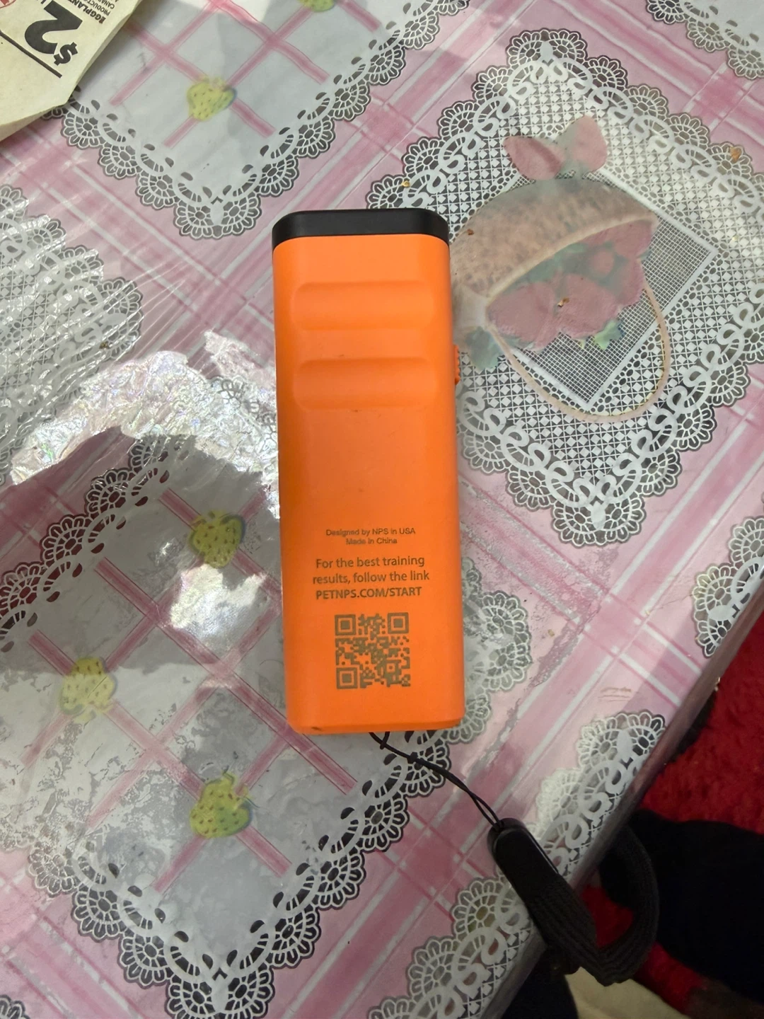 NPS Dog Training Clicker - Orange & Black - photo 2