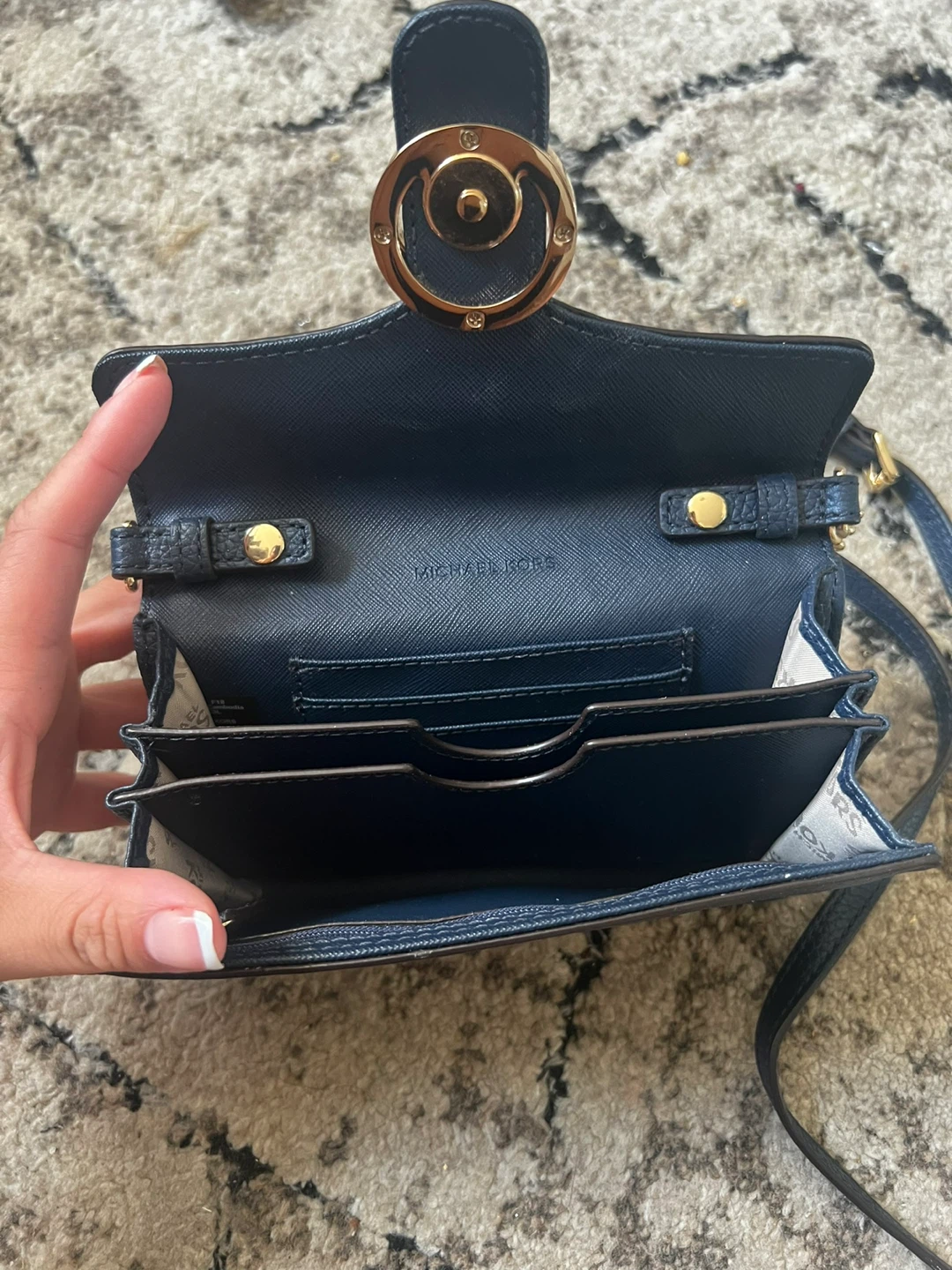 Michael Kors Navy Crossbody Bag - photo 2