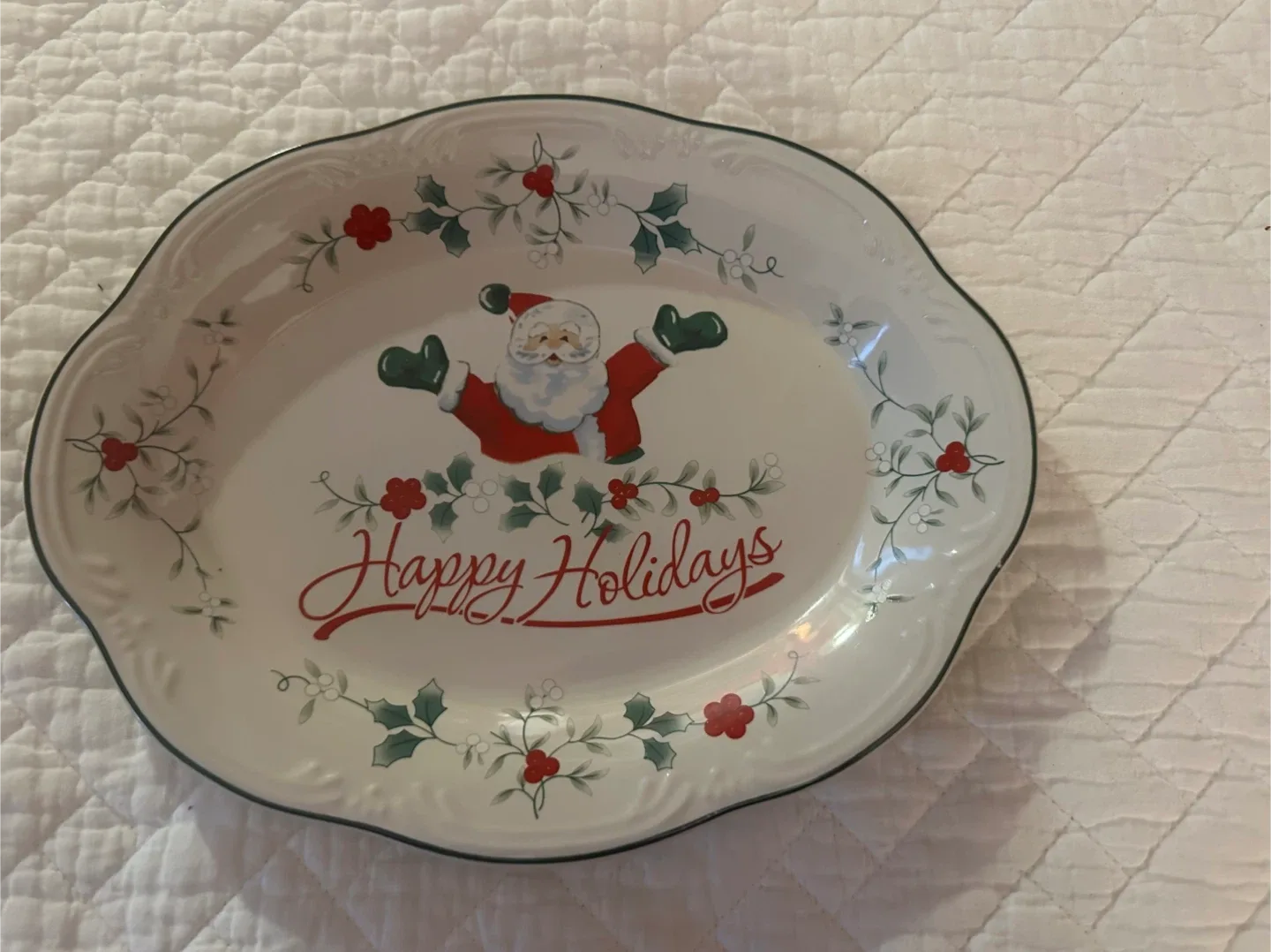 Pfaltzgraff Winterberry Holiday Serving Platter