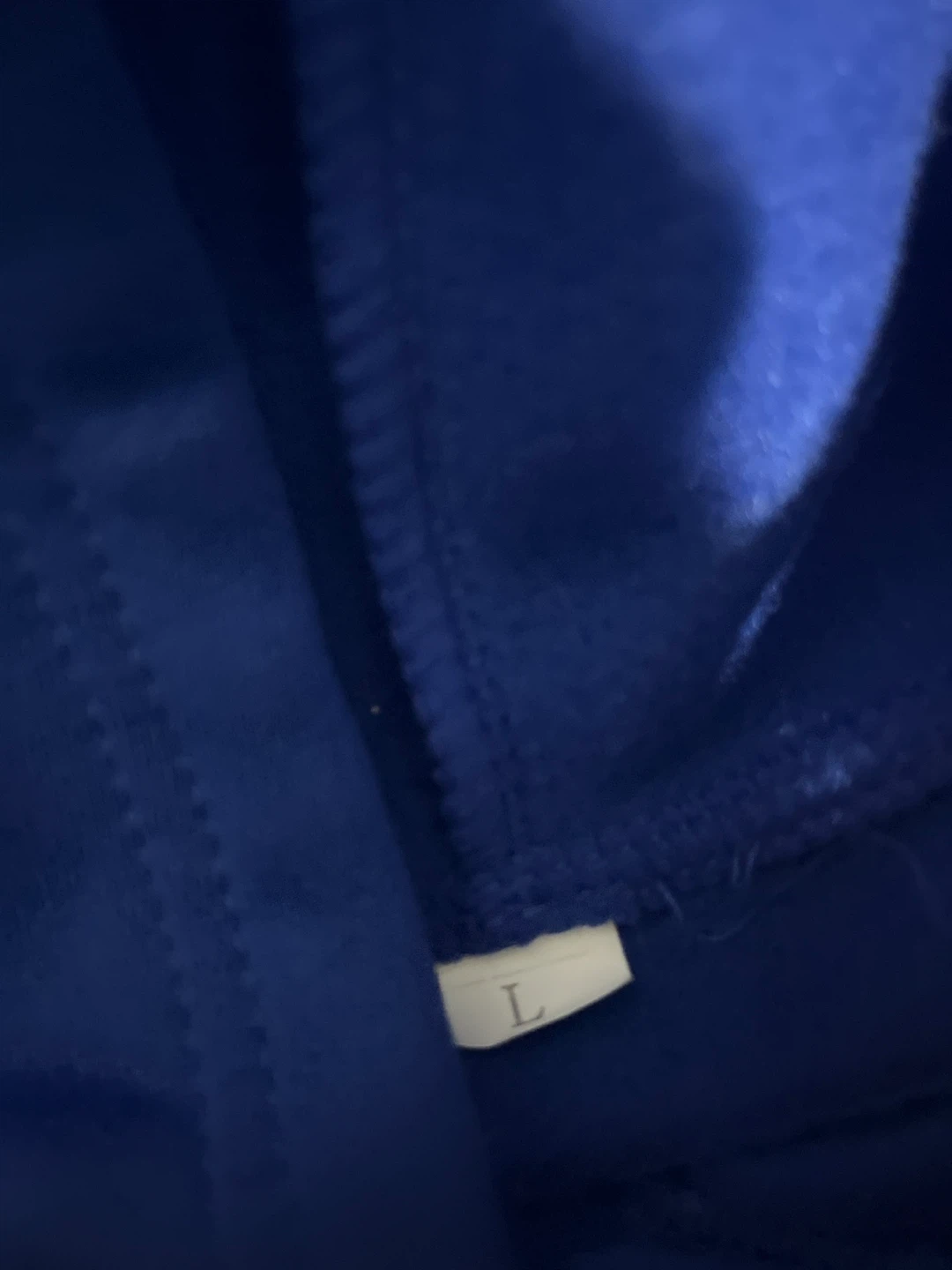 Blue Hoodie - Size L - photo 3