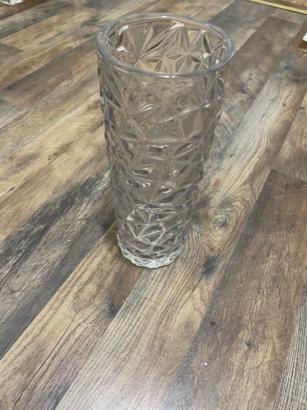Clear Glass Vase
