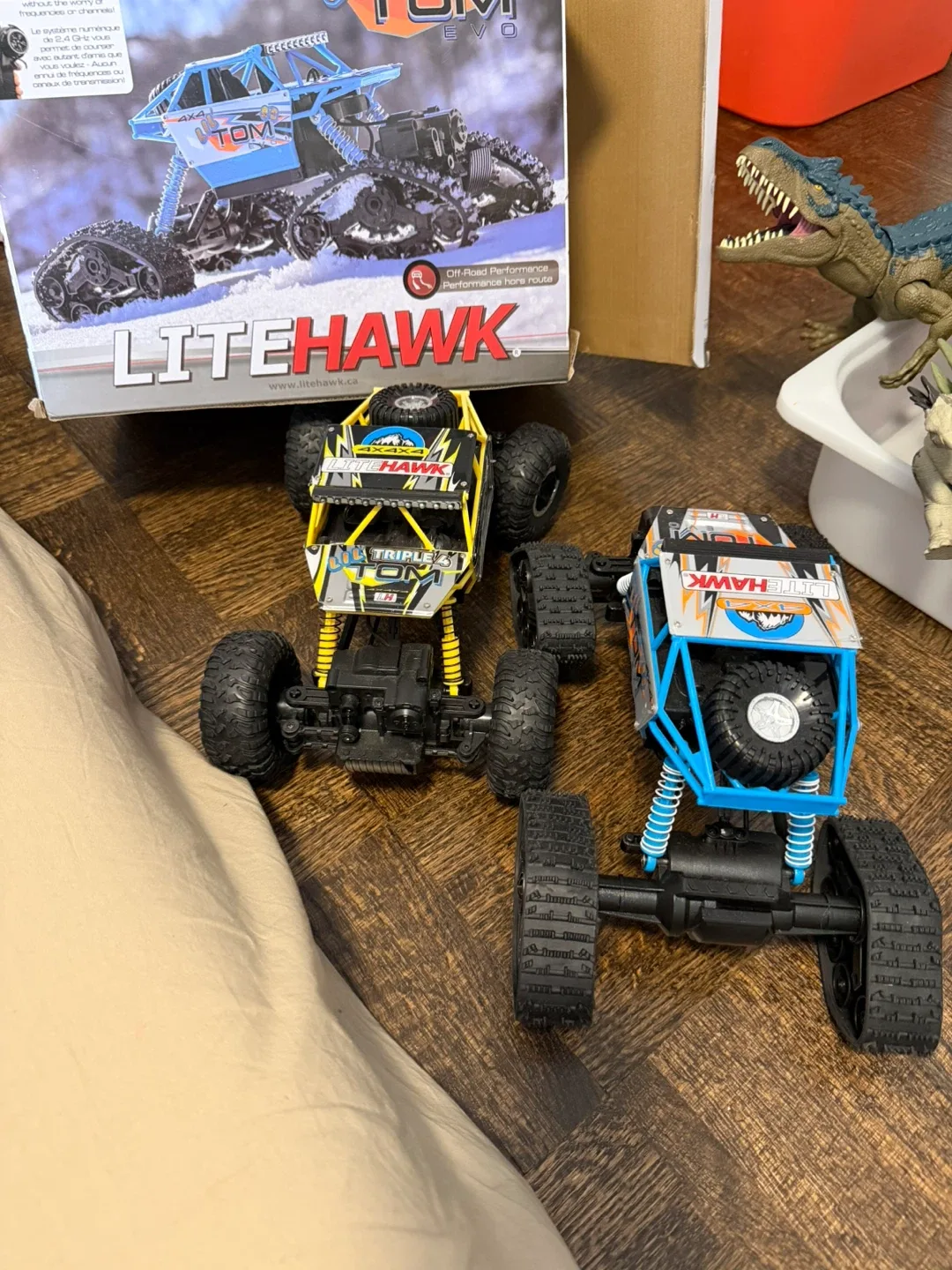 LiteHawk TOM and TRIPLE RC Rock Crawlers - Set of 2
