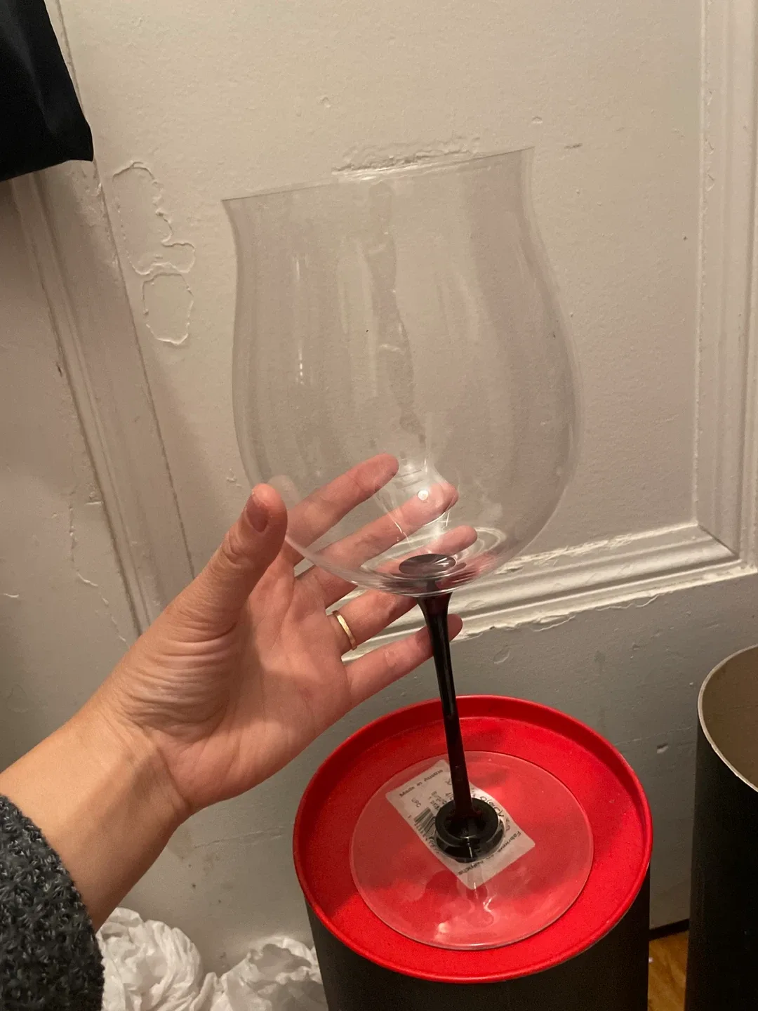 Big fancy Riedel wine Glasses - Set of 2 image indicator(2)