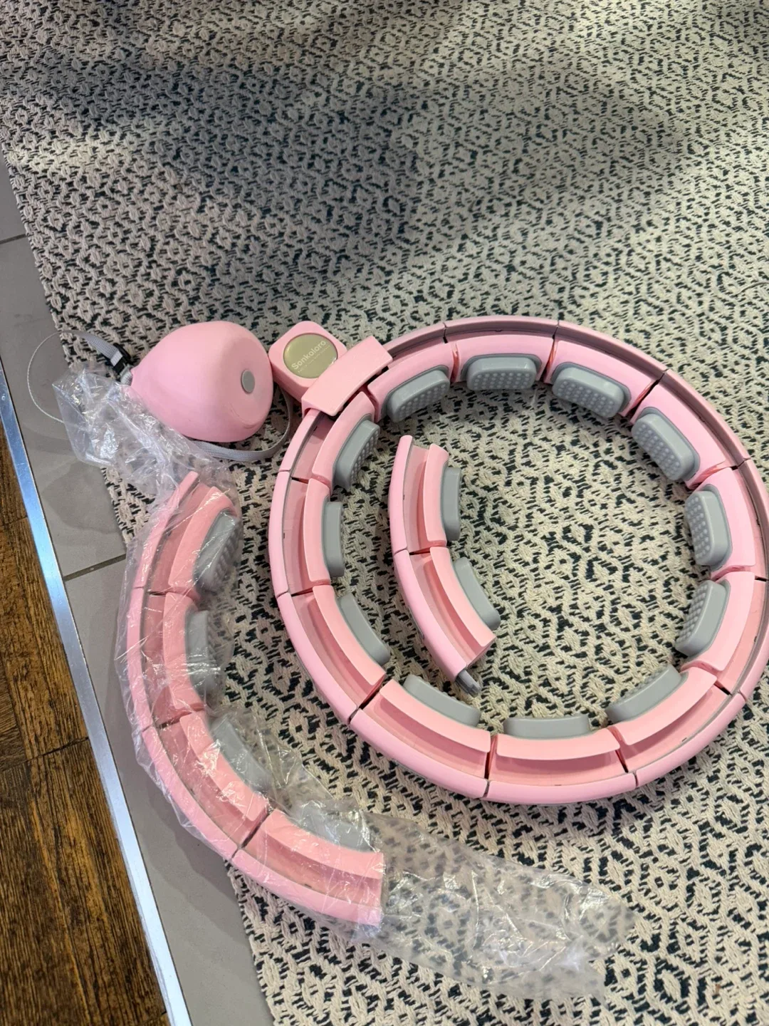 Quicksoo Weighted Hula Hoop - Pink