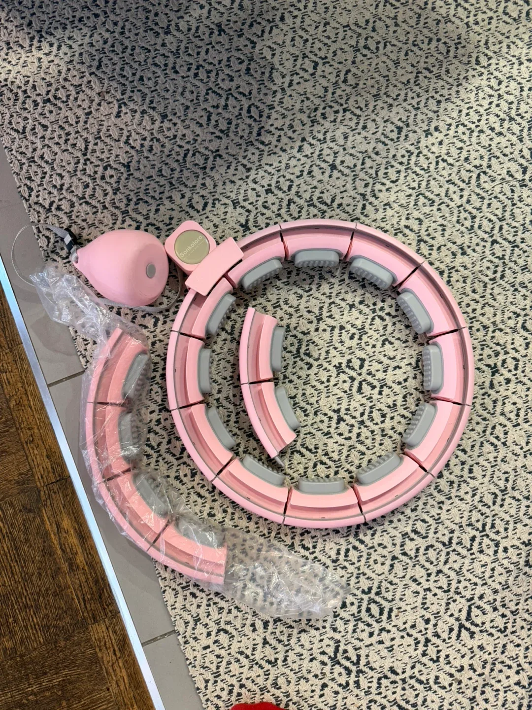 Quicksoo Weighted Hula Hoop - Pink image indicator(2)