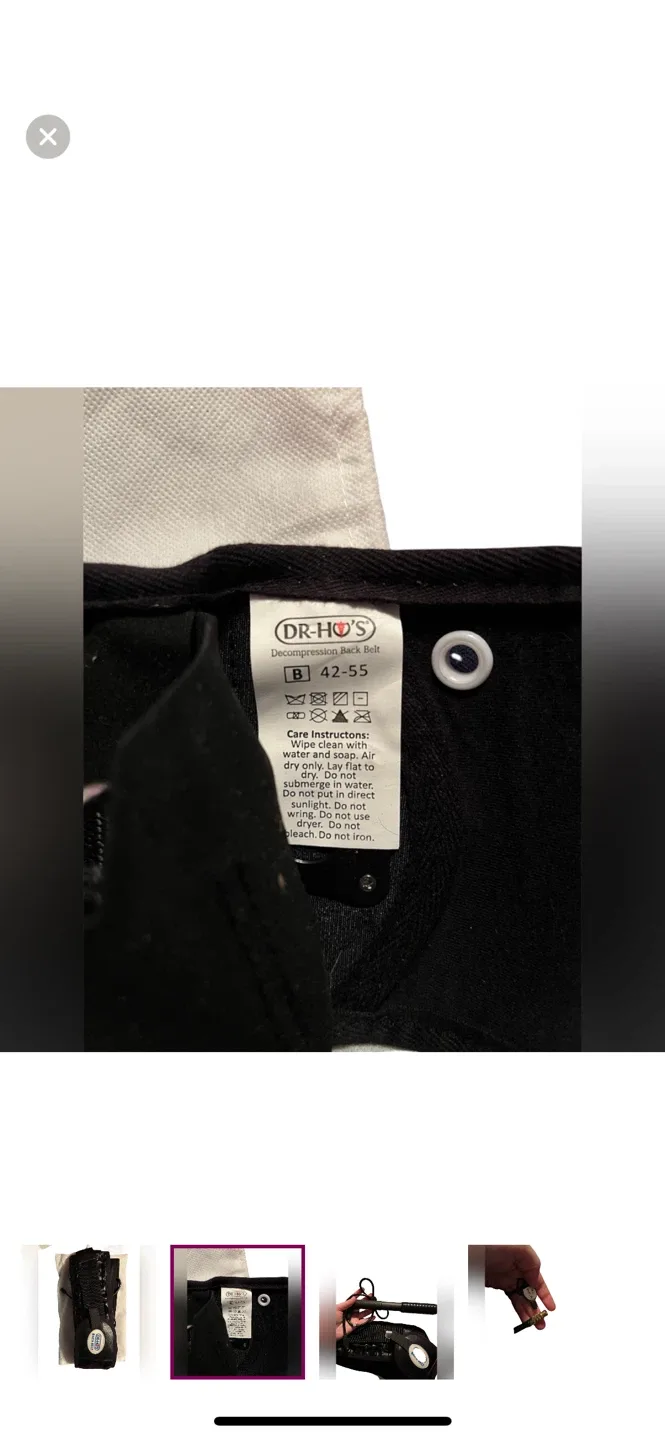 Dr-Ho's Back Belt - Size B (42-55) image indicator(2)