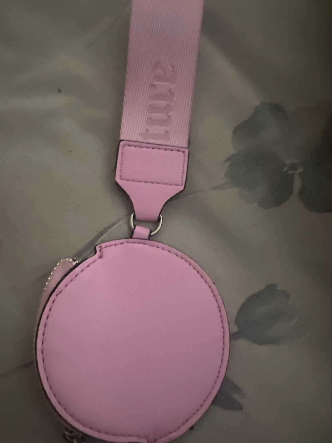 Juicy Couture Pink Coin Purse with Strap - photo 2