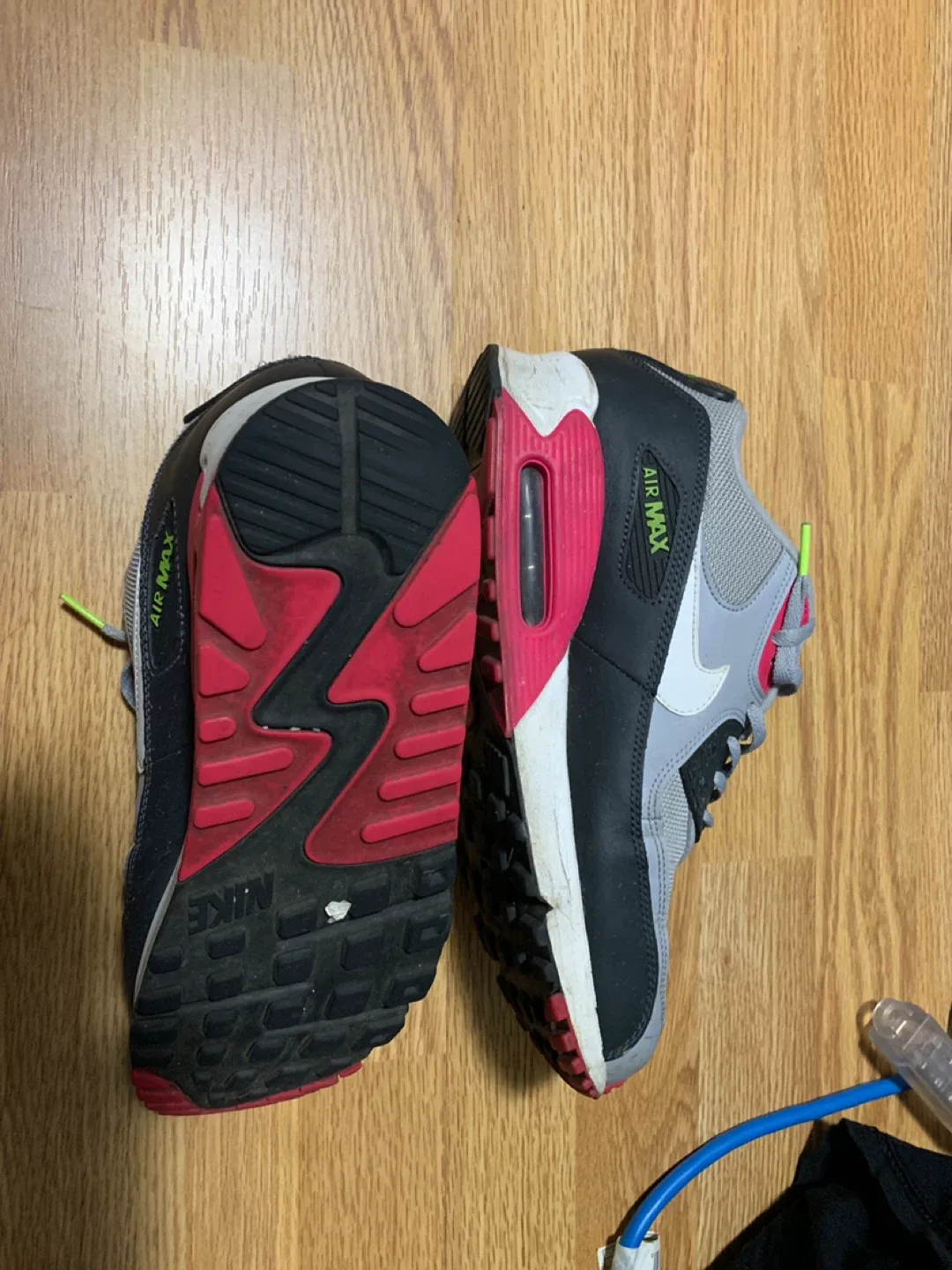 Nike Air Max 90 Sneakers - Grey/Pink image indicator(3)