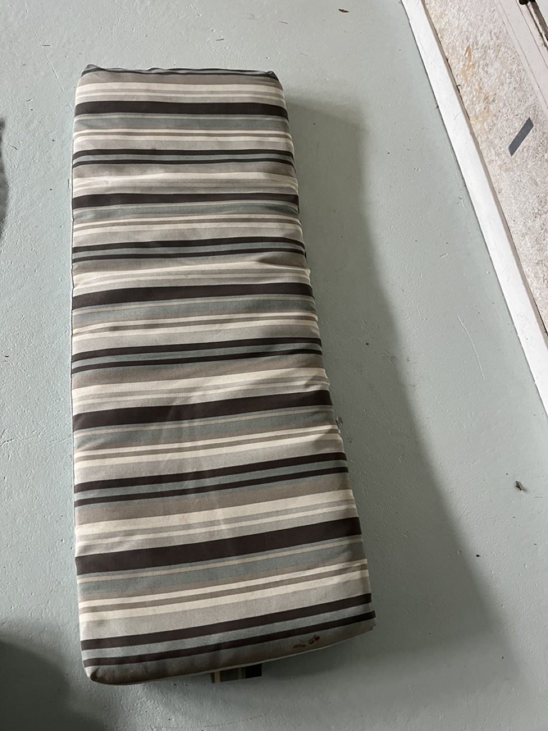 Striped Outdoor Cushion
