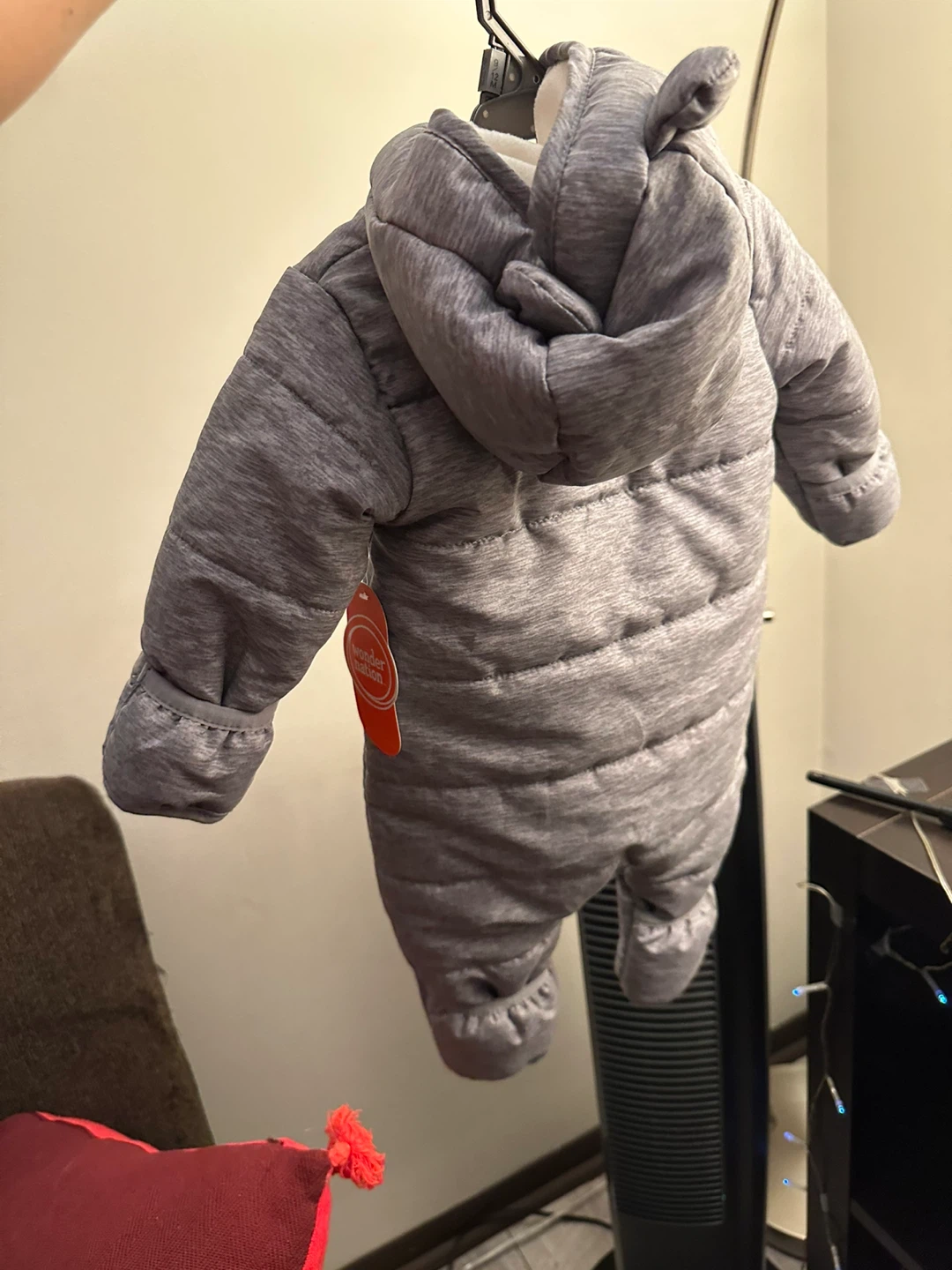 Wonder Nation Gray Baby Snowsuit - photo 3