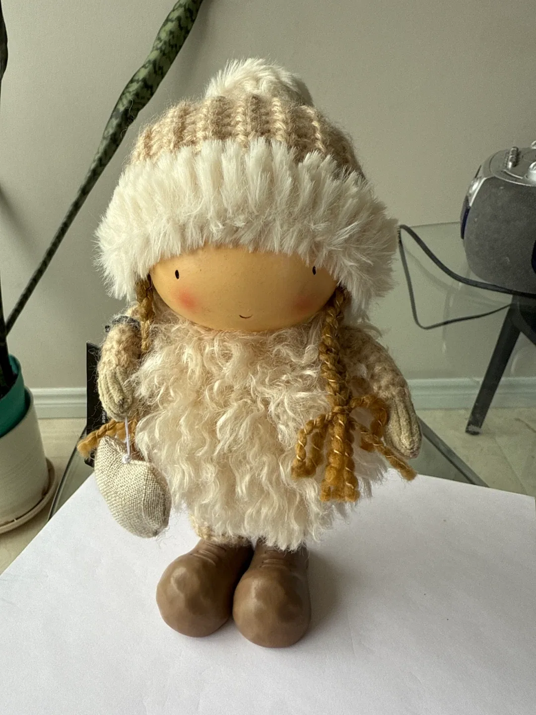 HomeSense Winter Doll Figurine thumbnail