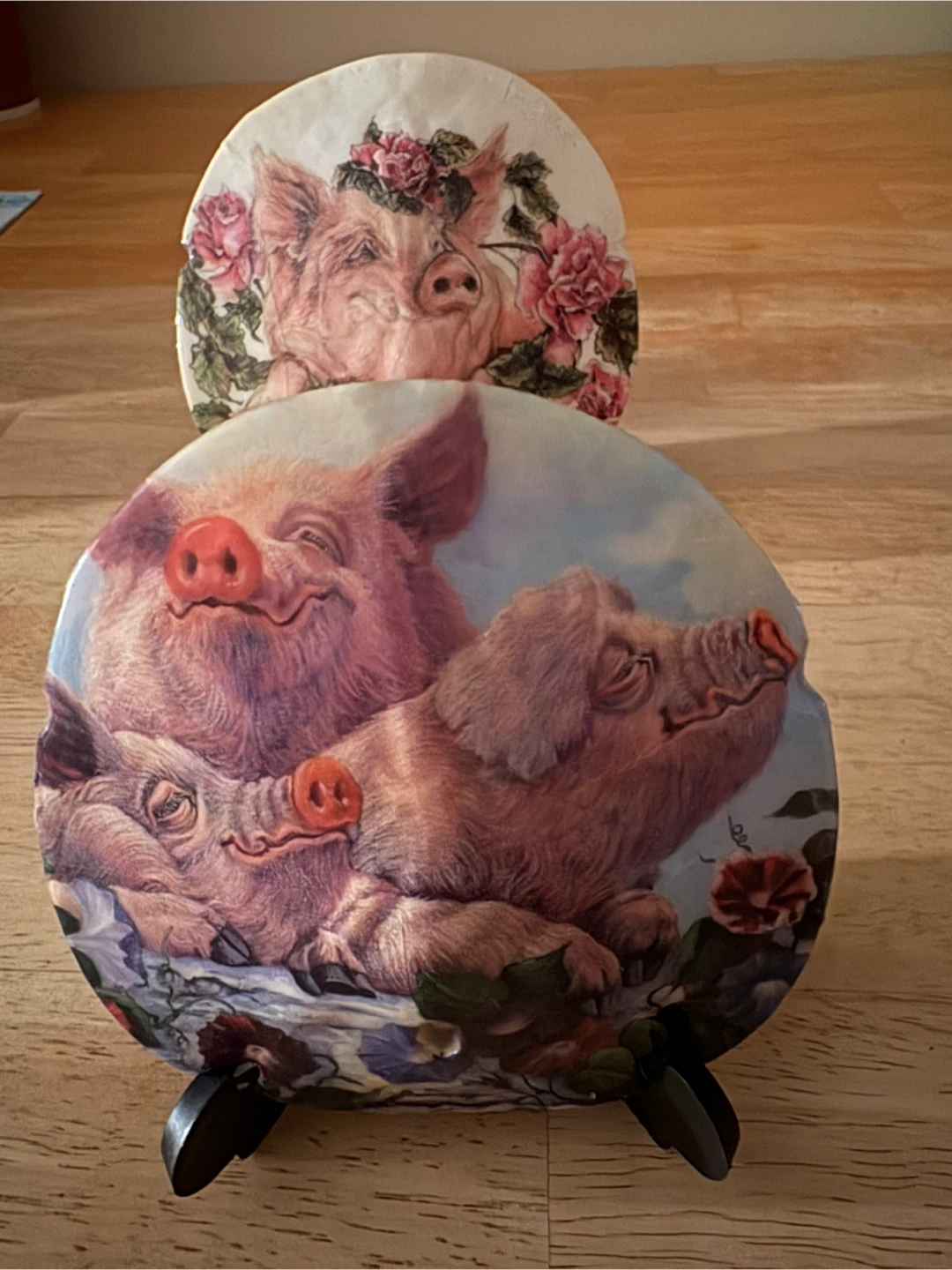 Pig Sand Dollars with Stands (2) - photo 2