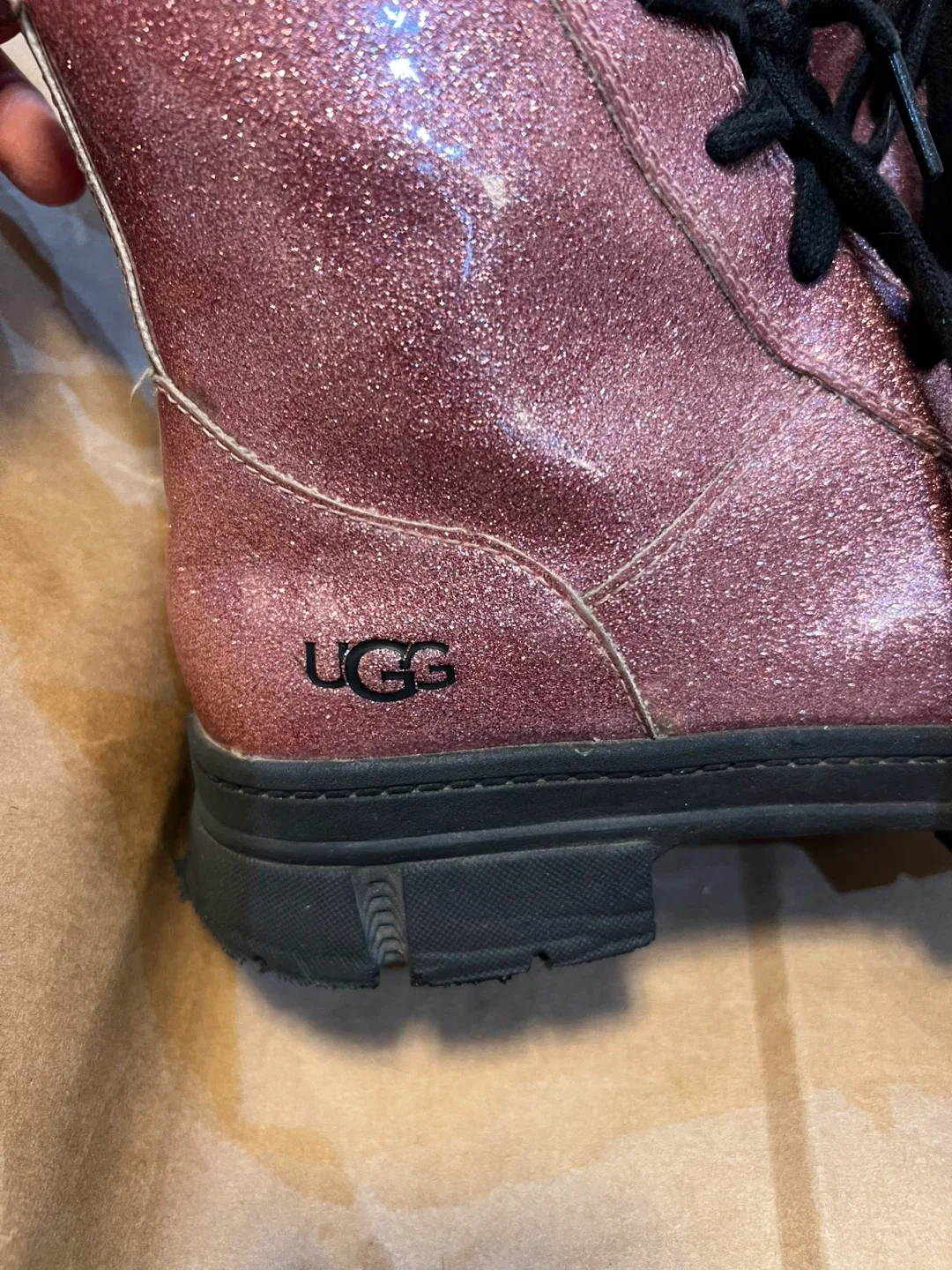 UGG Pink Glitter Boots image indicator(4)