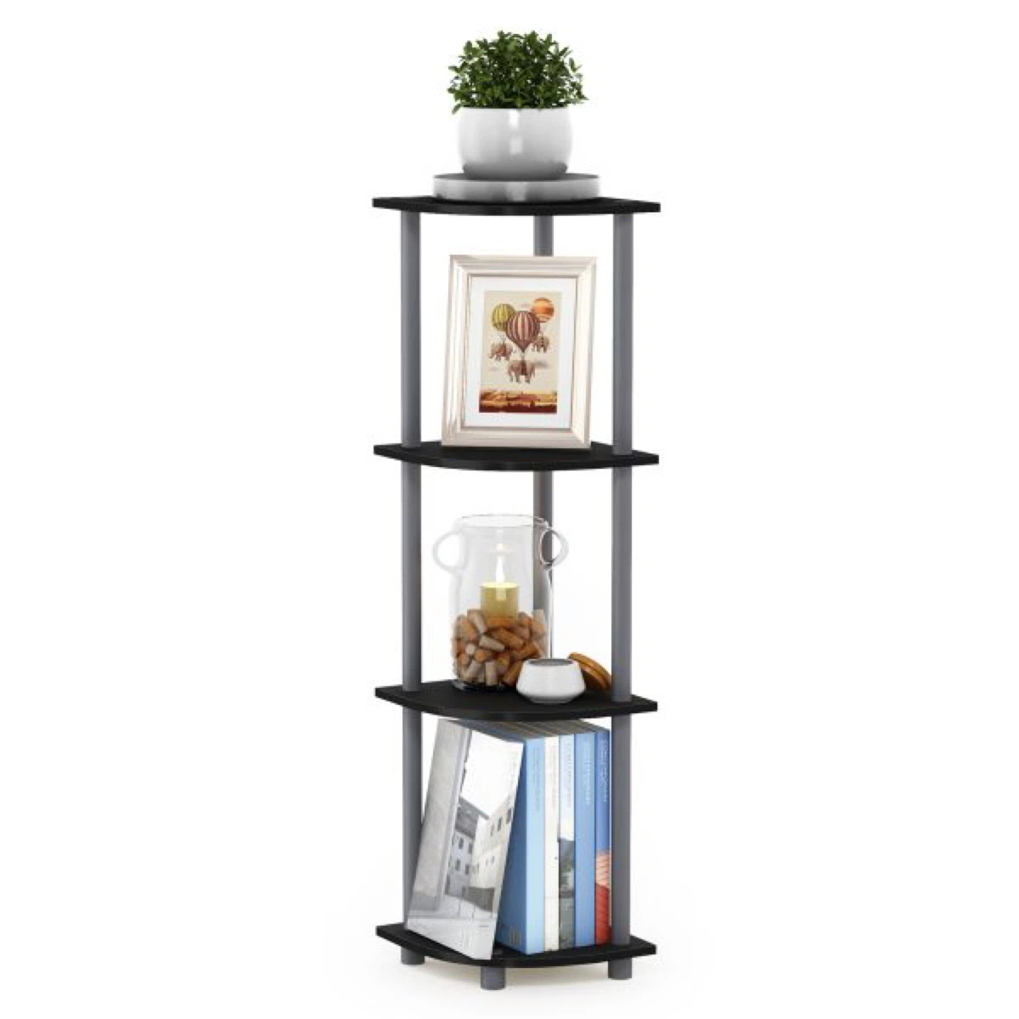 4 Tier Corner Shelf - Furinno 🥕 - photo 3