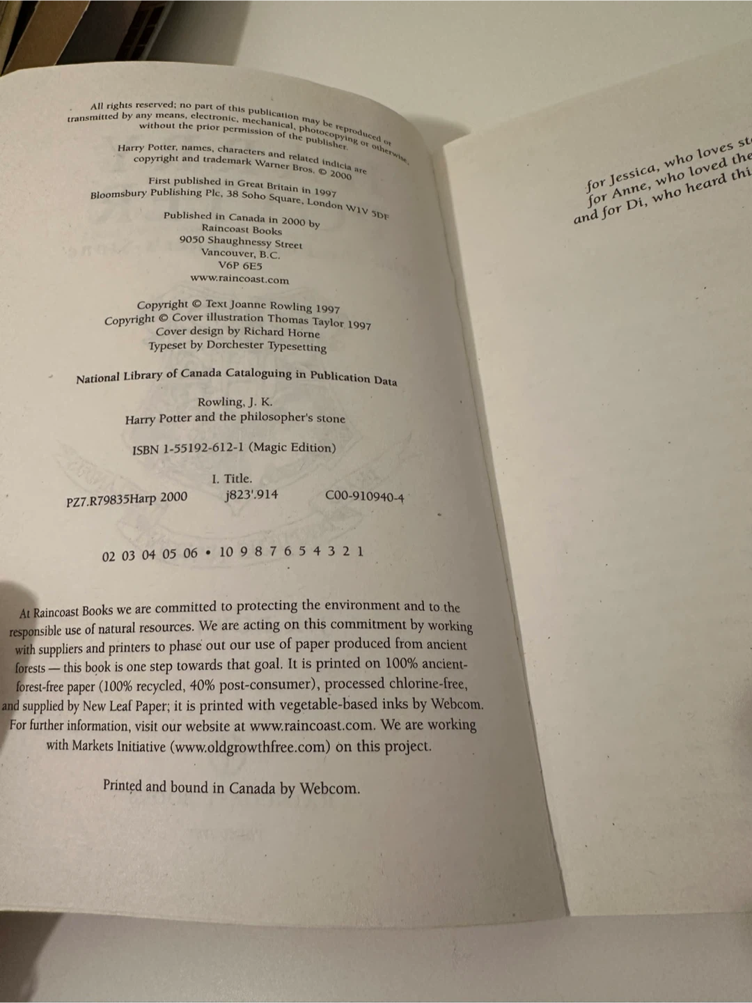 Harry Potter and the Philosopher's Stone (in 1997 published) - photo 4