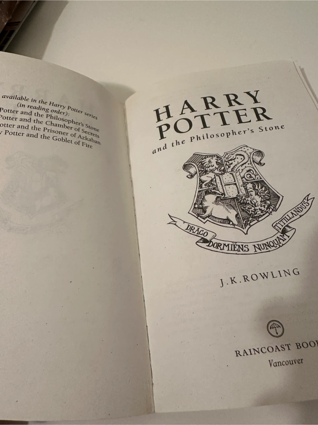 Harry Potter and the Philosopher's Stone (in 1997 published) - photo 3