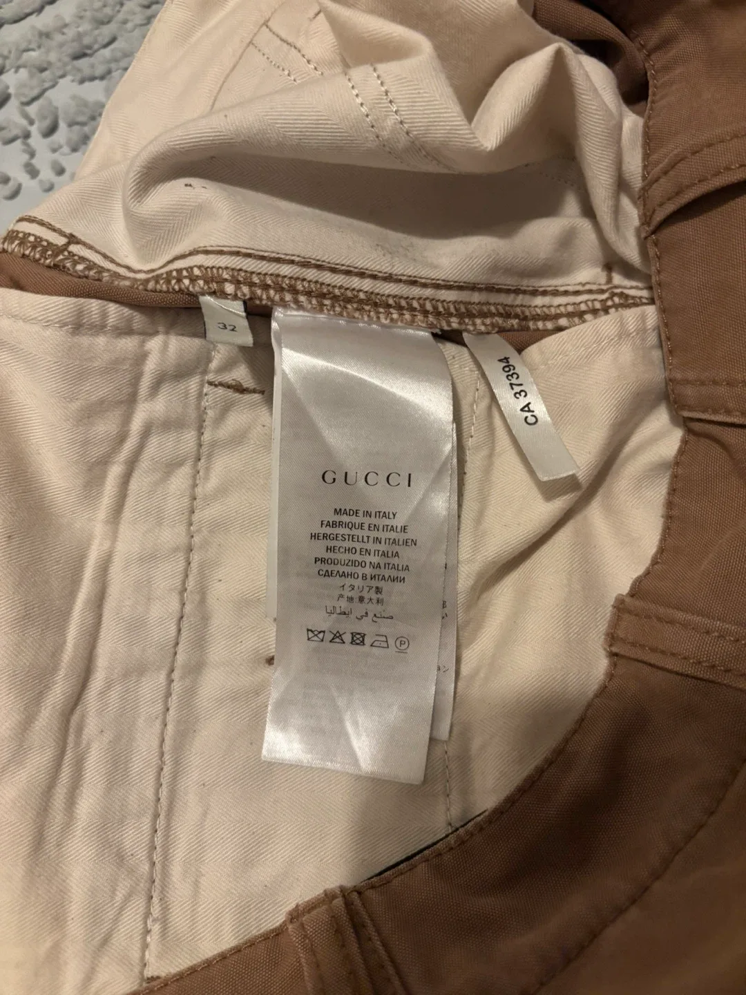 Gucci Koi Fish Cotton Pants image indicator(6)