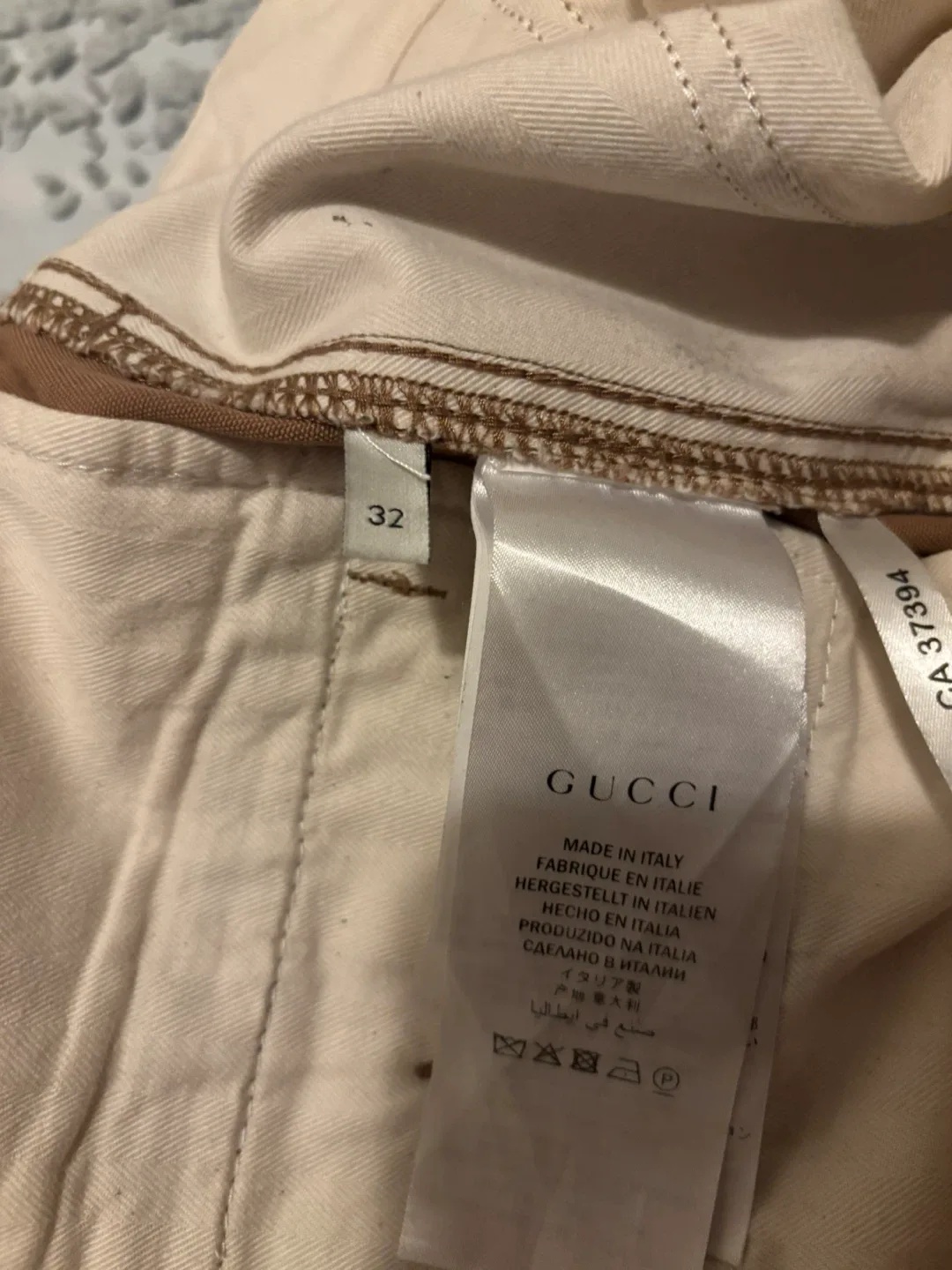 Gucci Koi Fish Cotton Pants image indicator(7)