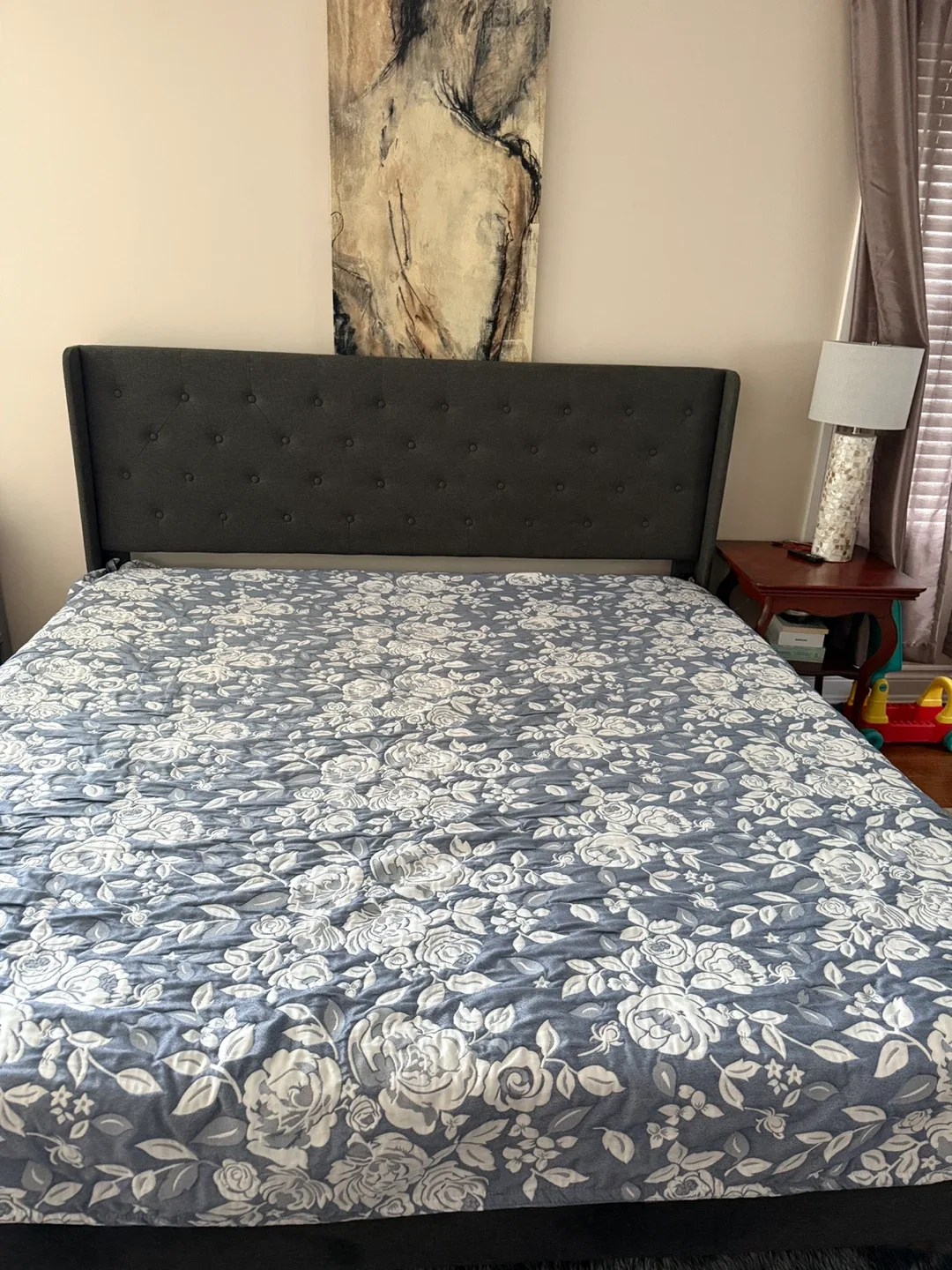 King Size Bed Frame - Grey image indicator(3)