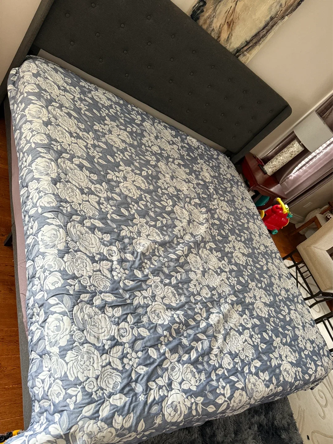 King Size Bed Frame - Grey image indicator(4)