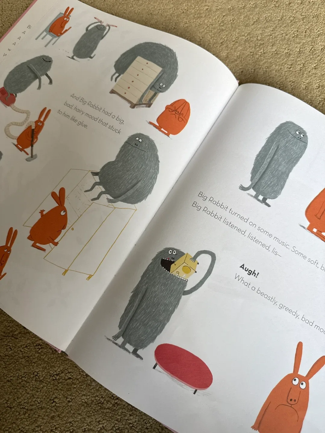 🥕Big Rabbit's Bad Mood by Ramona Badescu image indicator(2)