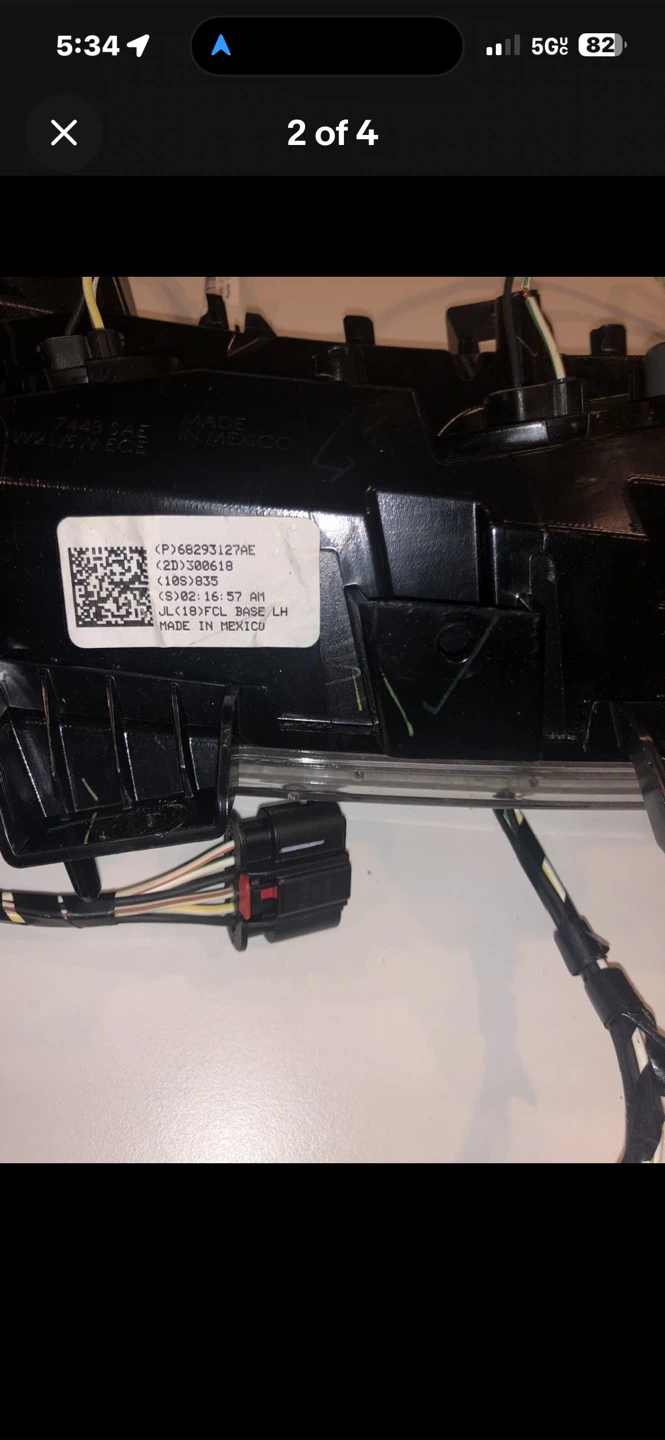 Jeep JL Pair turn signal 🥕 - photo 4