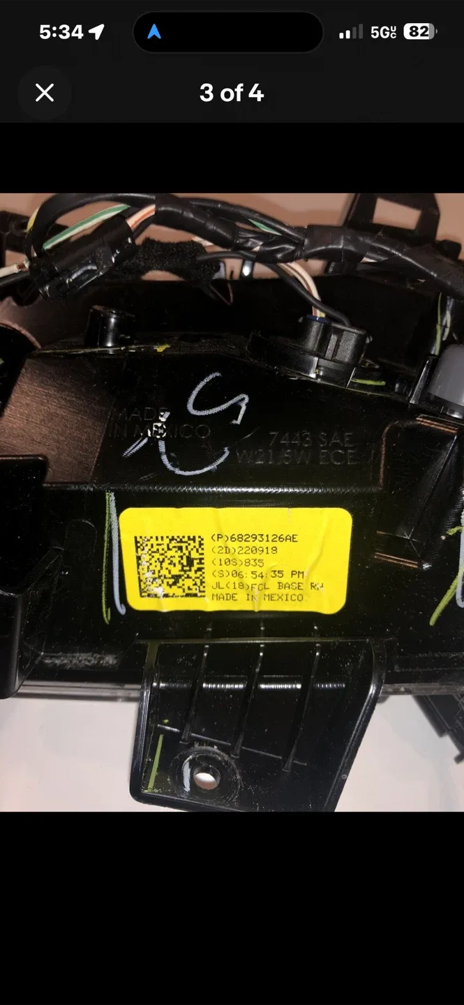 Jeep JL Pair turn signal 🥕 image indicator(3)