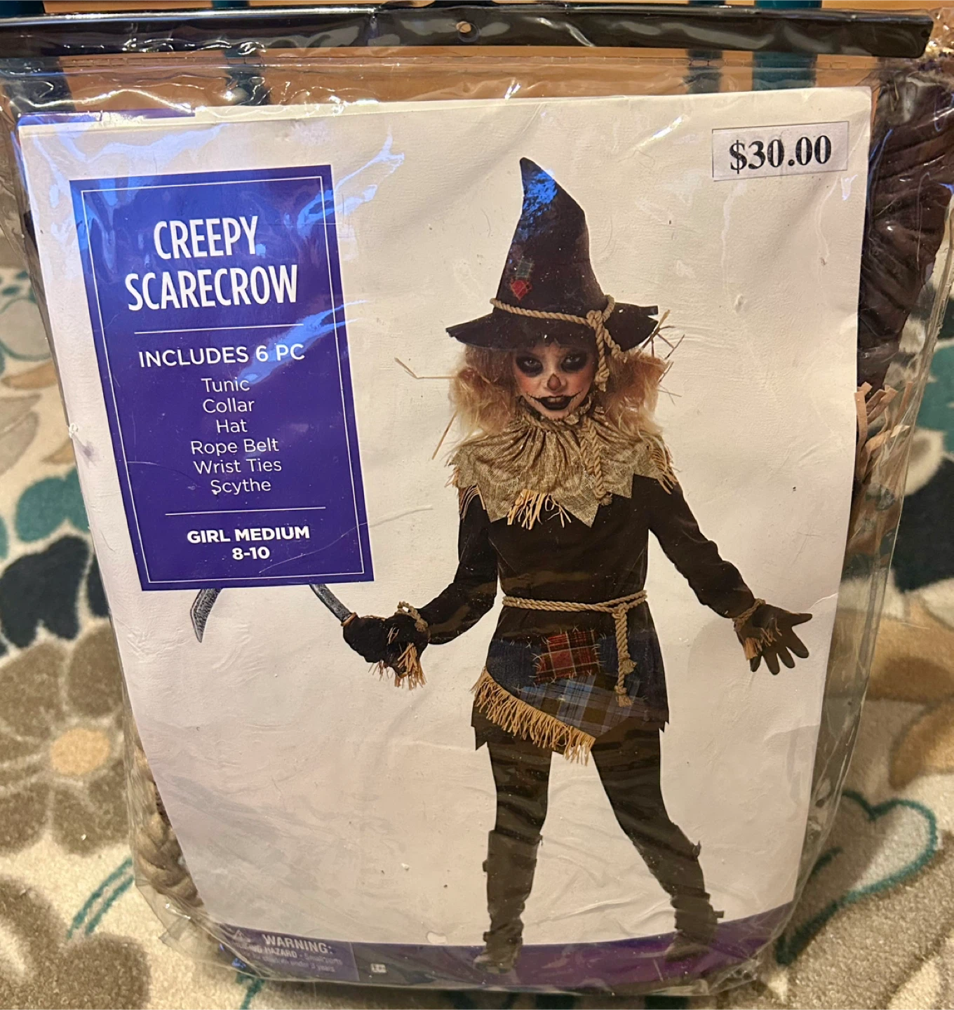 Creepy Scarecrow Girl Costume