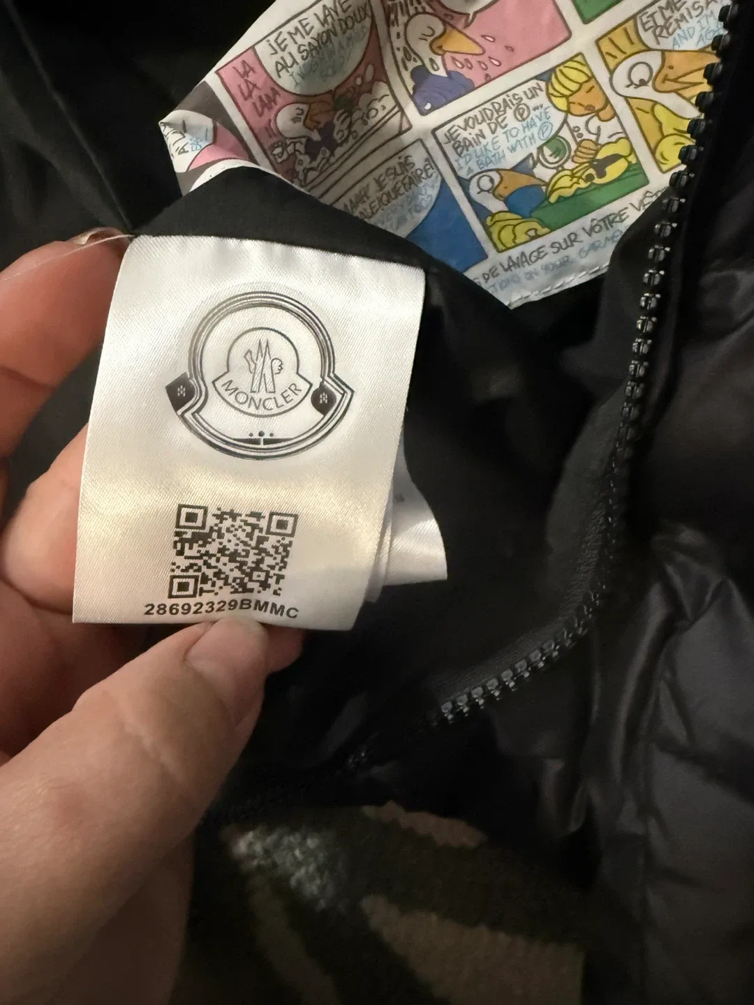 Moncler Black Padded Snowsuit Size 100 image indicator(4)