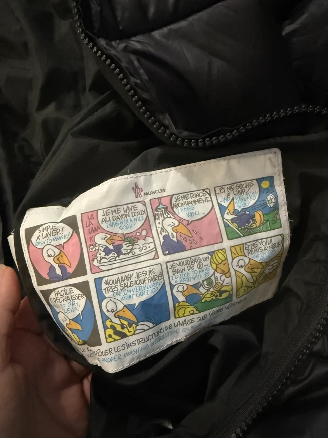 Moncler Black Padded Snowsuit Size 100 image indicator(6)