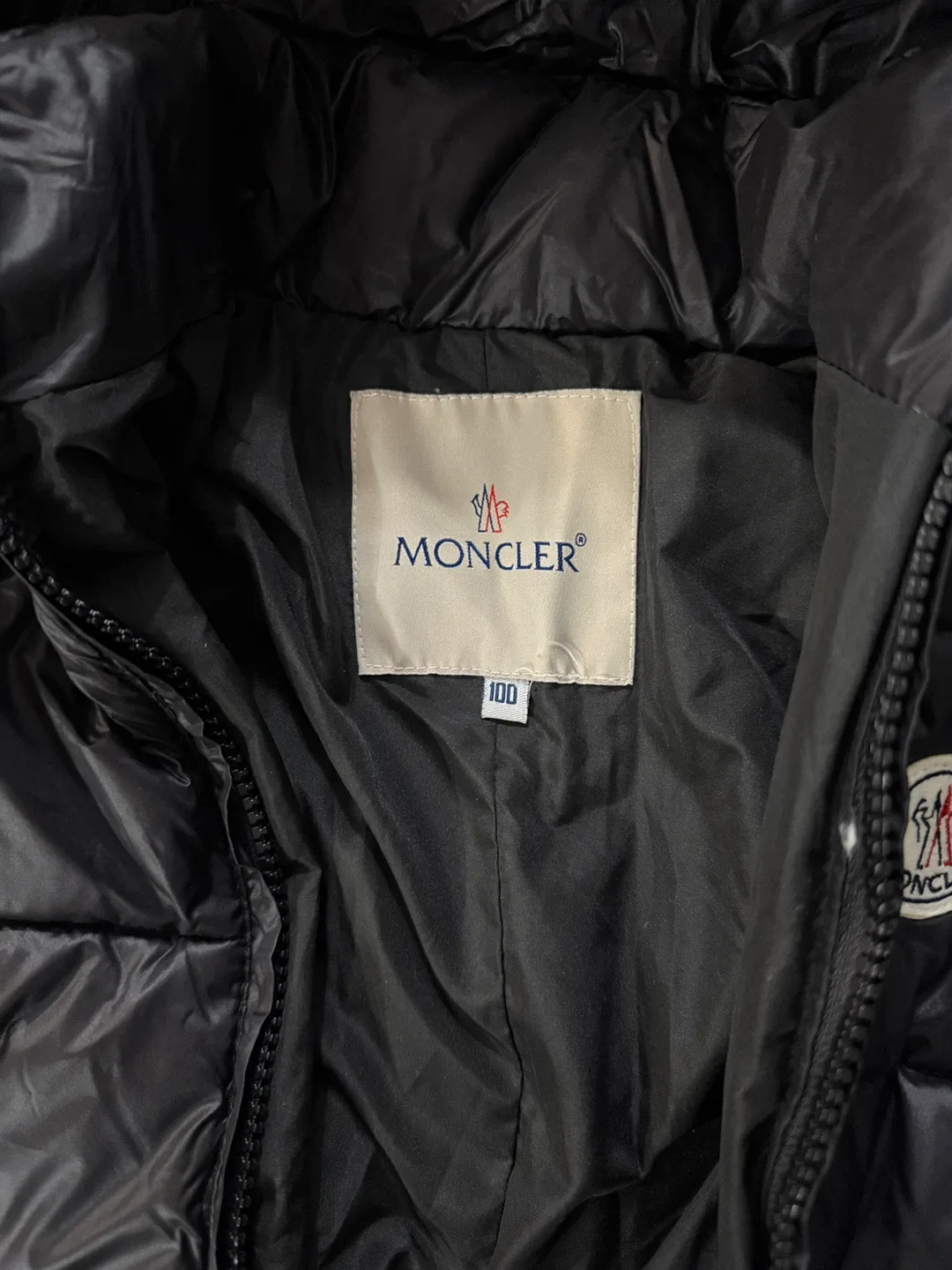 Moncler Black Padded Snowsuit Size 100 image indicator(3)