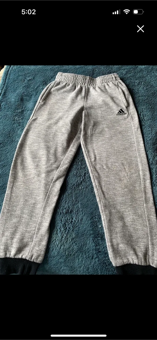 Adidas Grey Sweatpants thumbnail