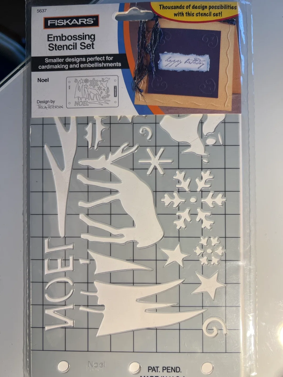 Fiskars Embossing Stencil Set - Card Making image indicator(2)