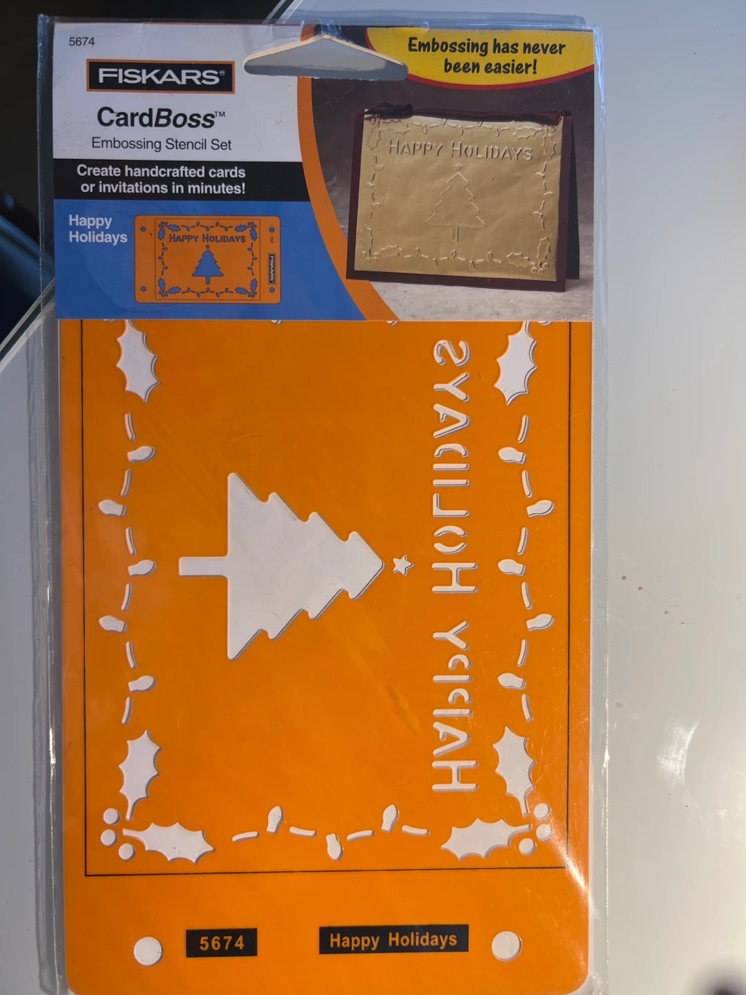 Fiskars Embossing Stencil Set - Card Making