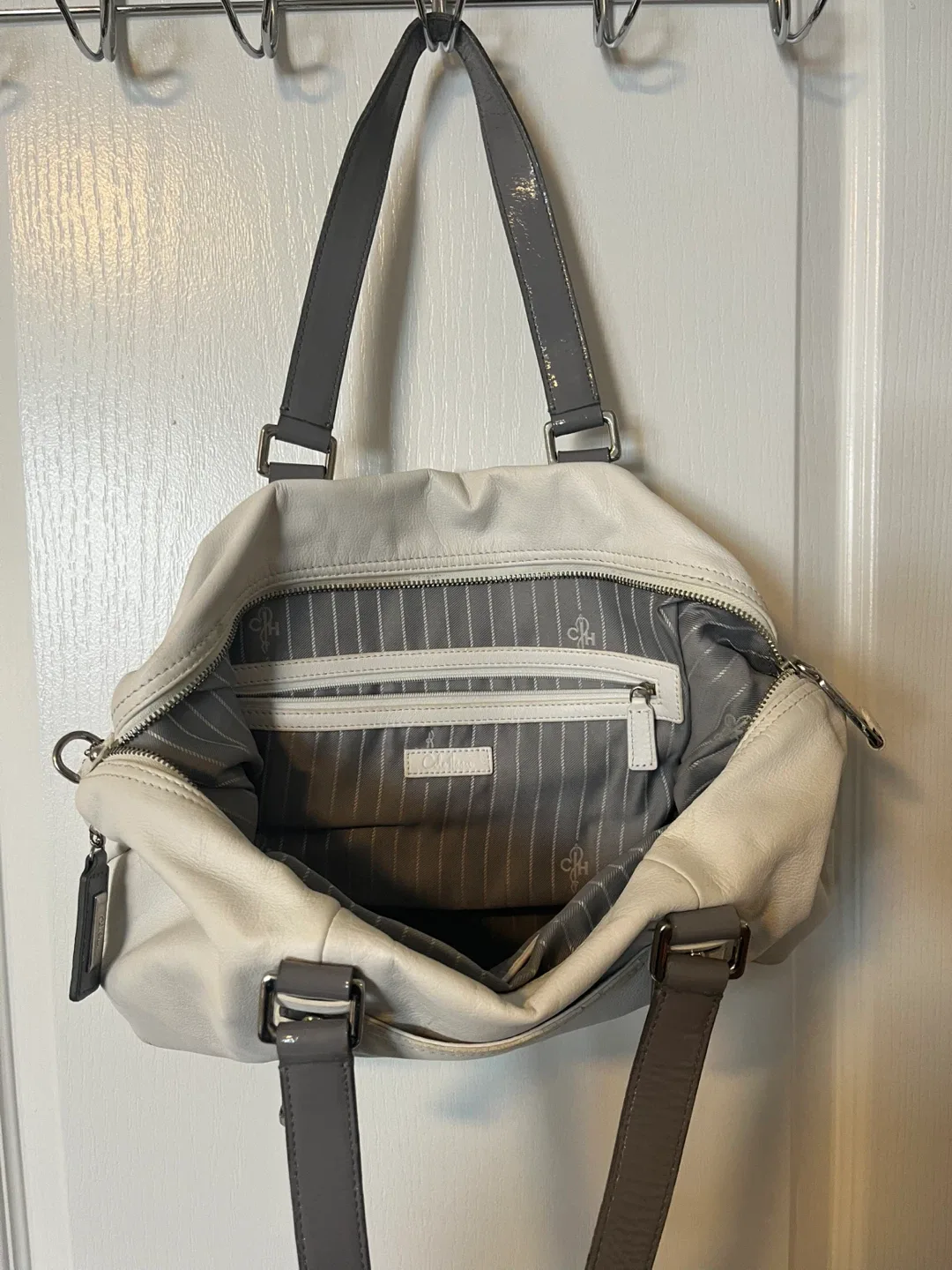 Cole Haan White Leather Handbag thumbnail