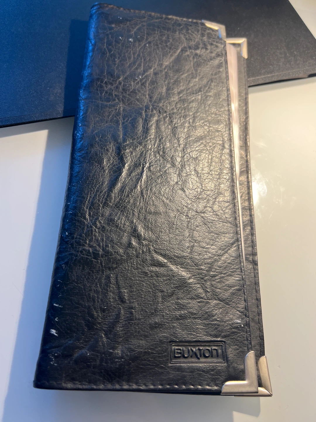 Buxton Black Genuine Leather Business Card Holder - photo 2