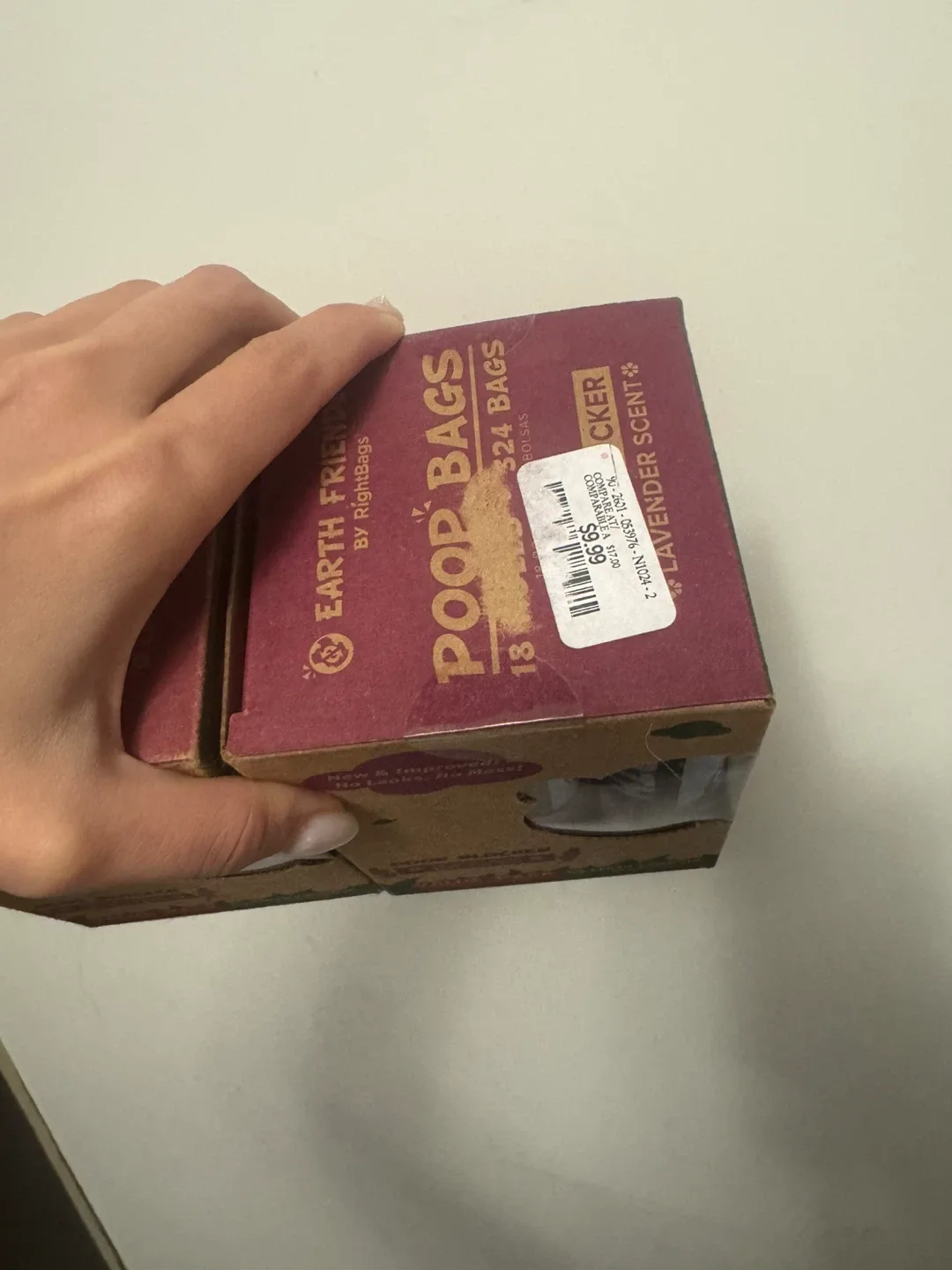 Earth Friendly Poop Bags - Lavender Scent image indicator(2)