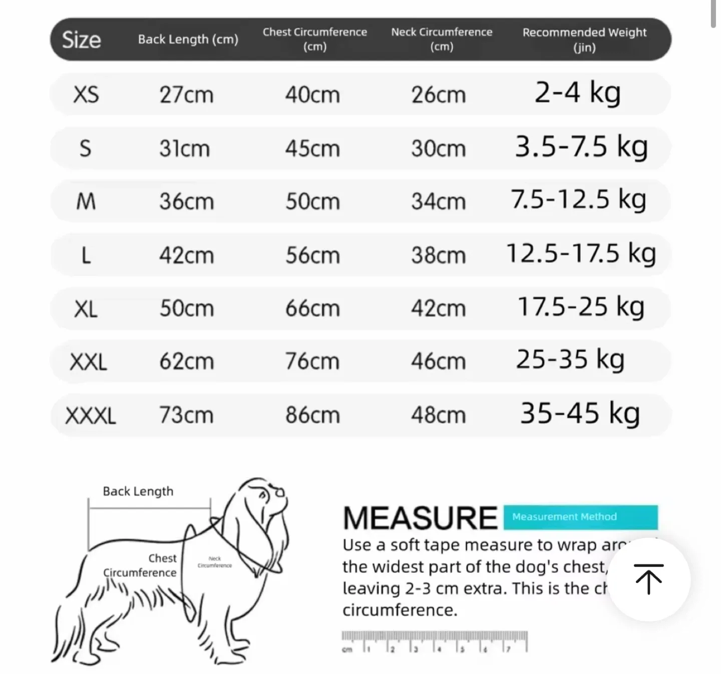 Dog Recovery Suit - Size XXXL image indicator(2)