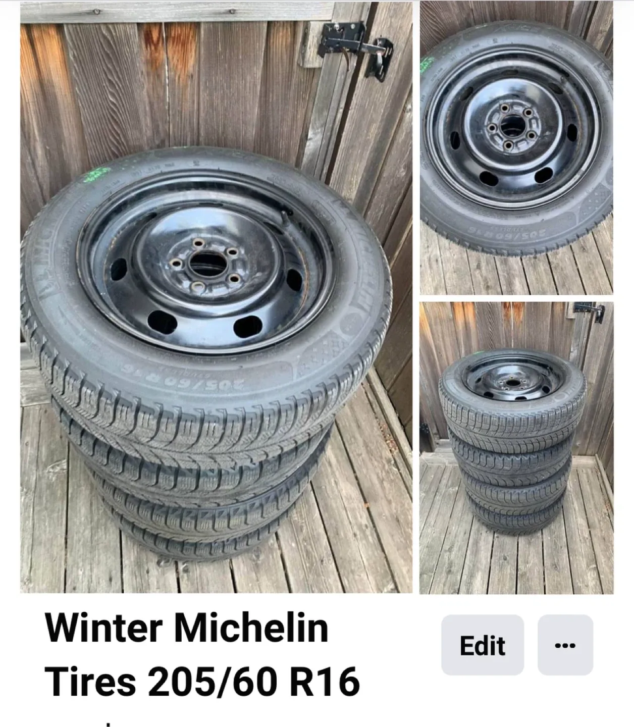Michelin Winter Tires 205/60 R16 image indicator(4)
