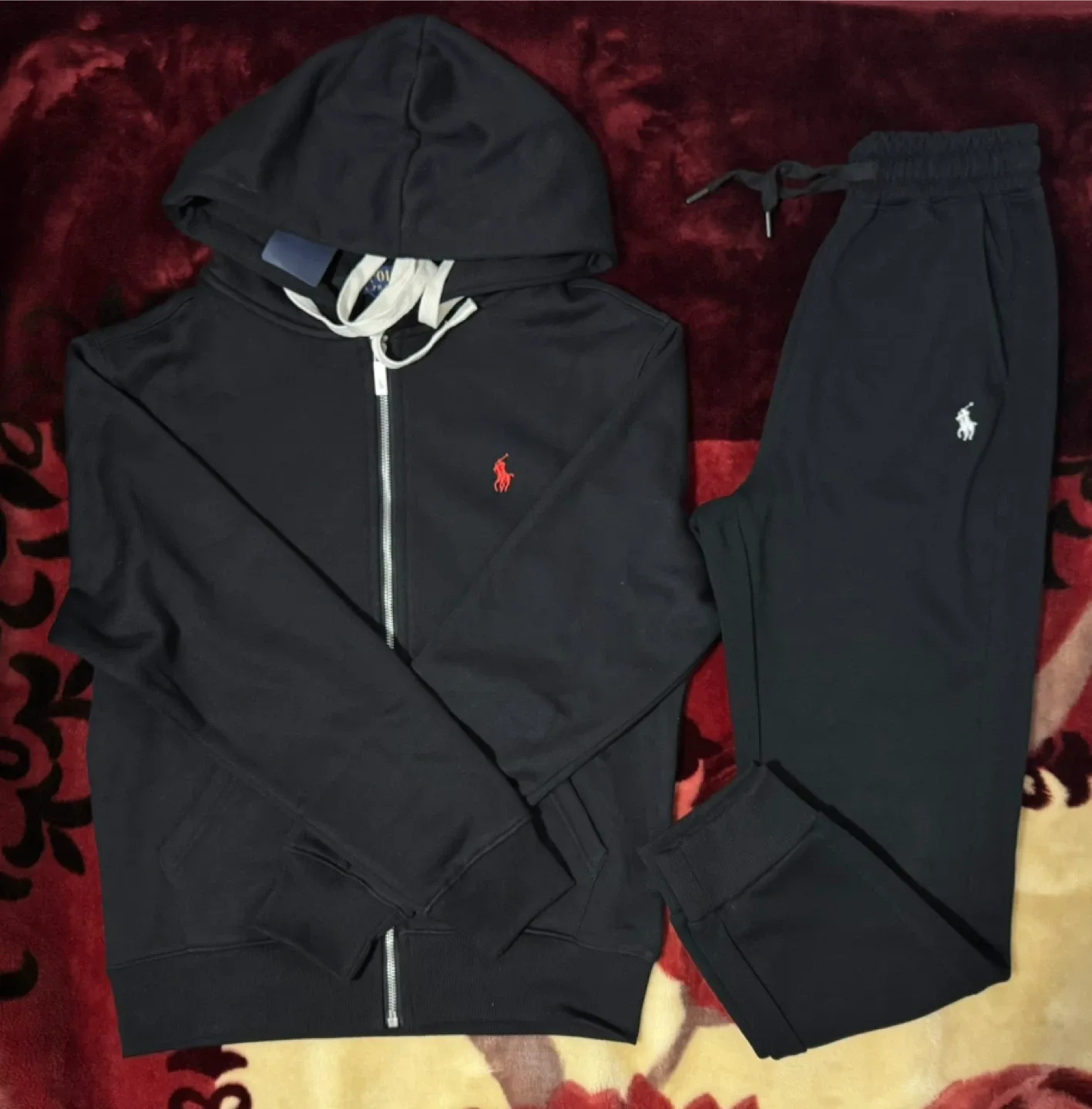 Polo Ralph Lauren Black Tracksuit - New