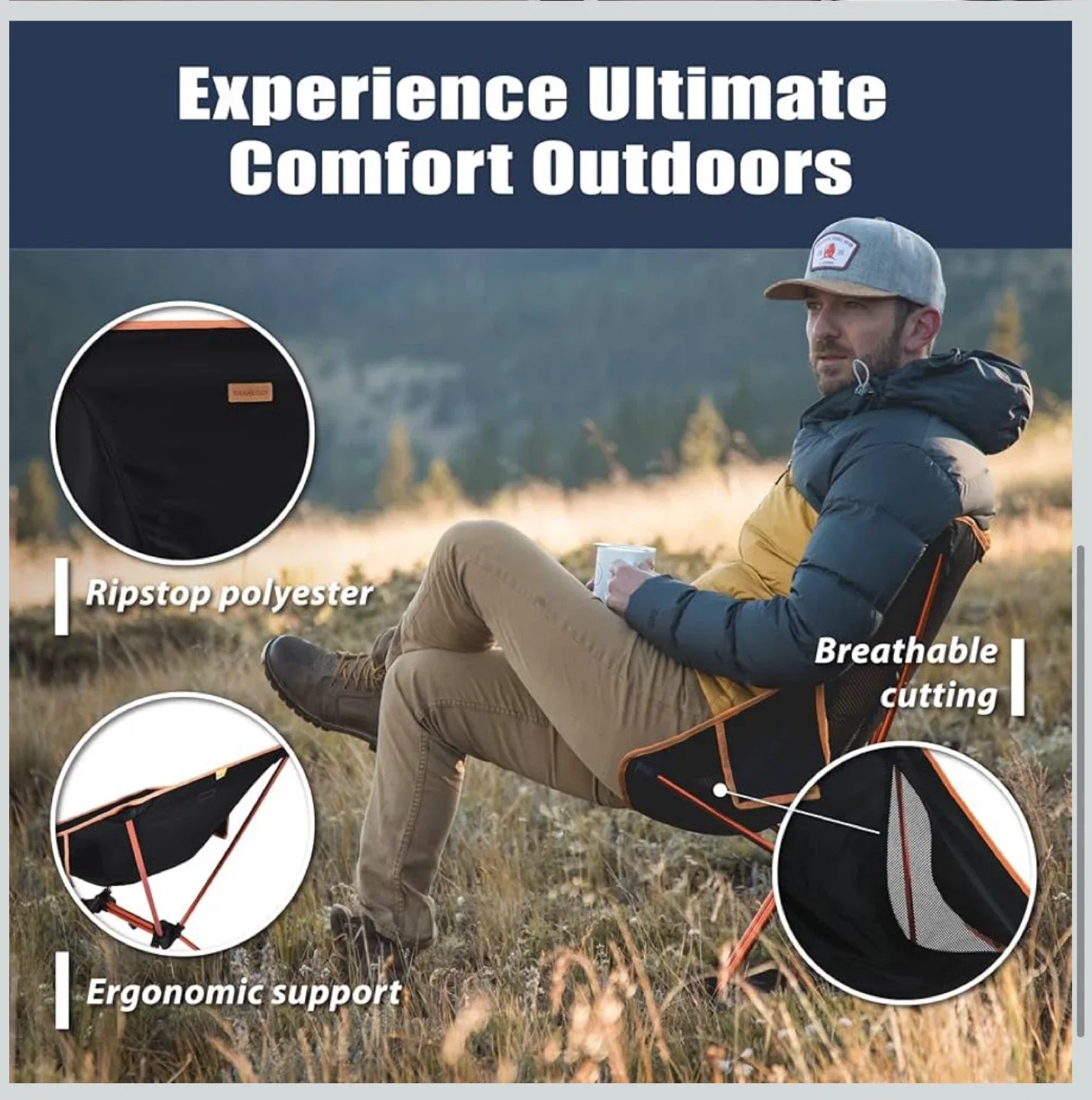 Trekology YIZI GO Portable Camping Chair image indicator(7)