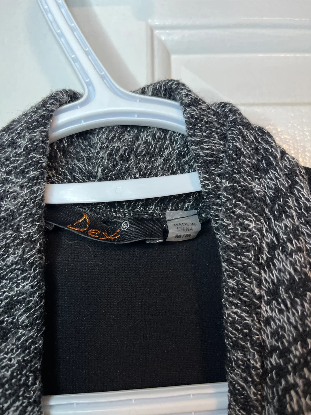 Dex Black & Grey Vest - Size M/M - photo 4