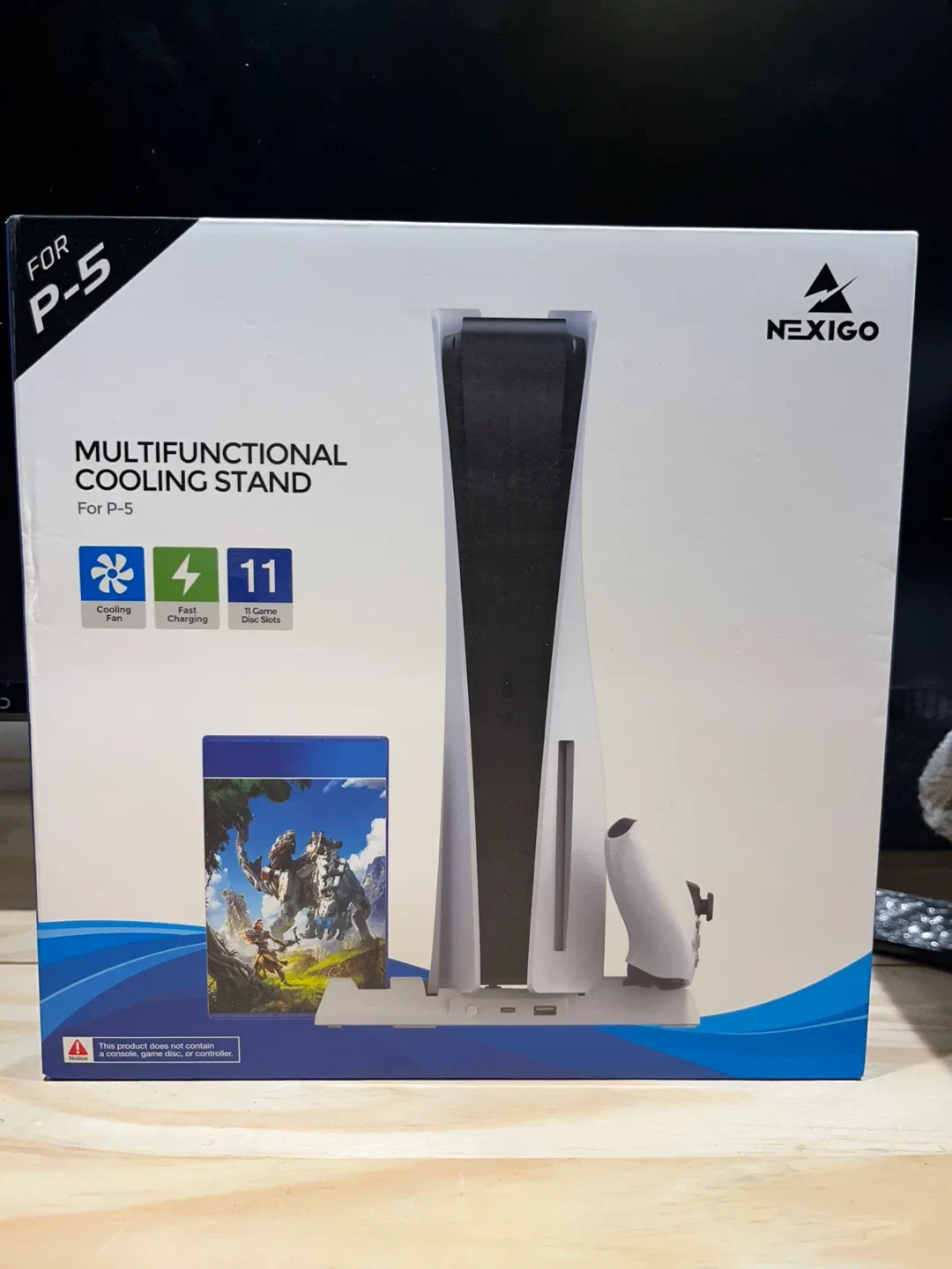 NEXIGO Multifunctional Cooling Stand for PS5