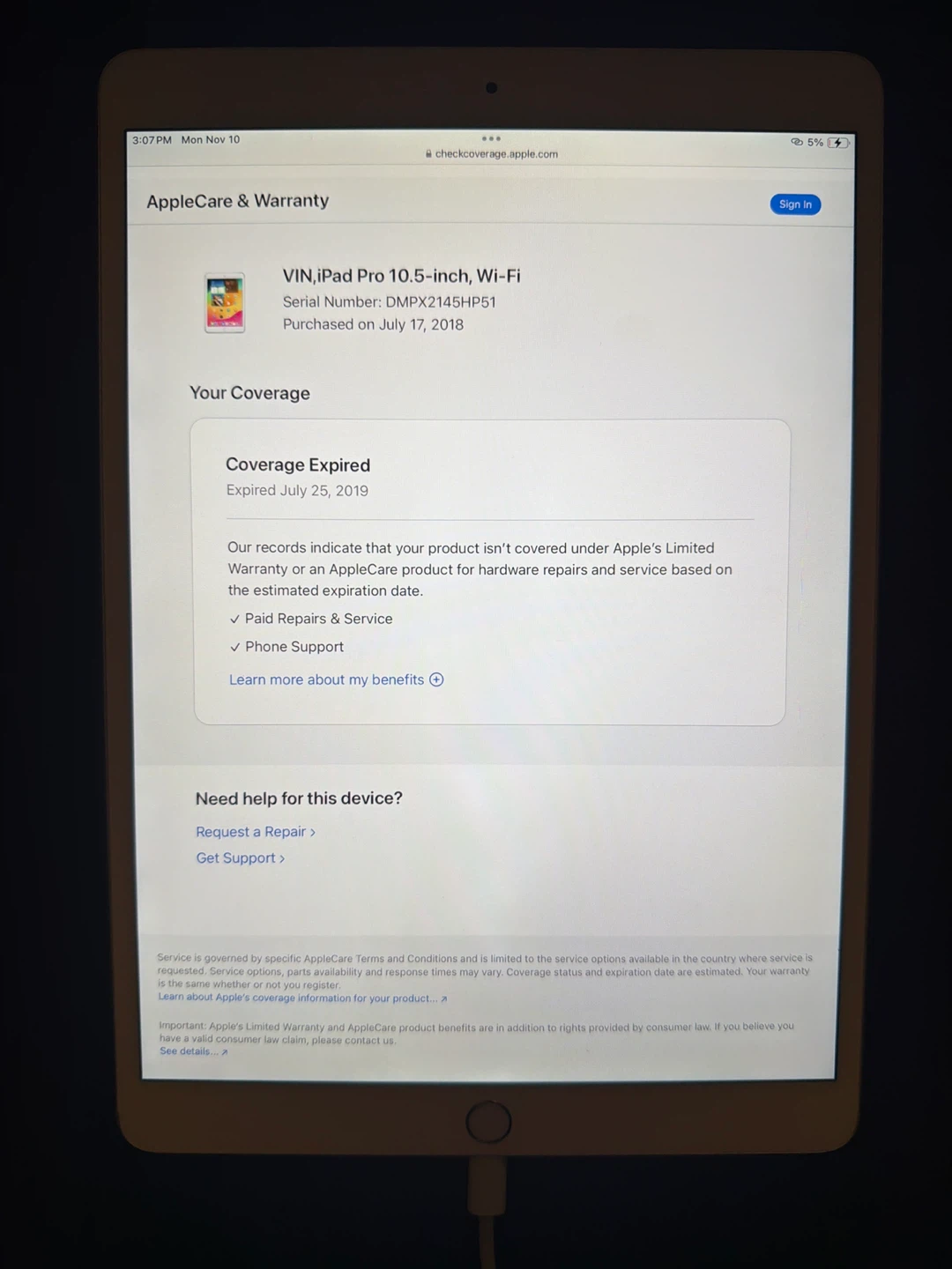 Apple iPad 10.5-inch - photo 3