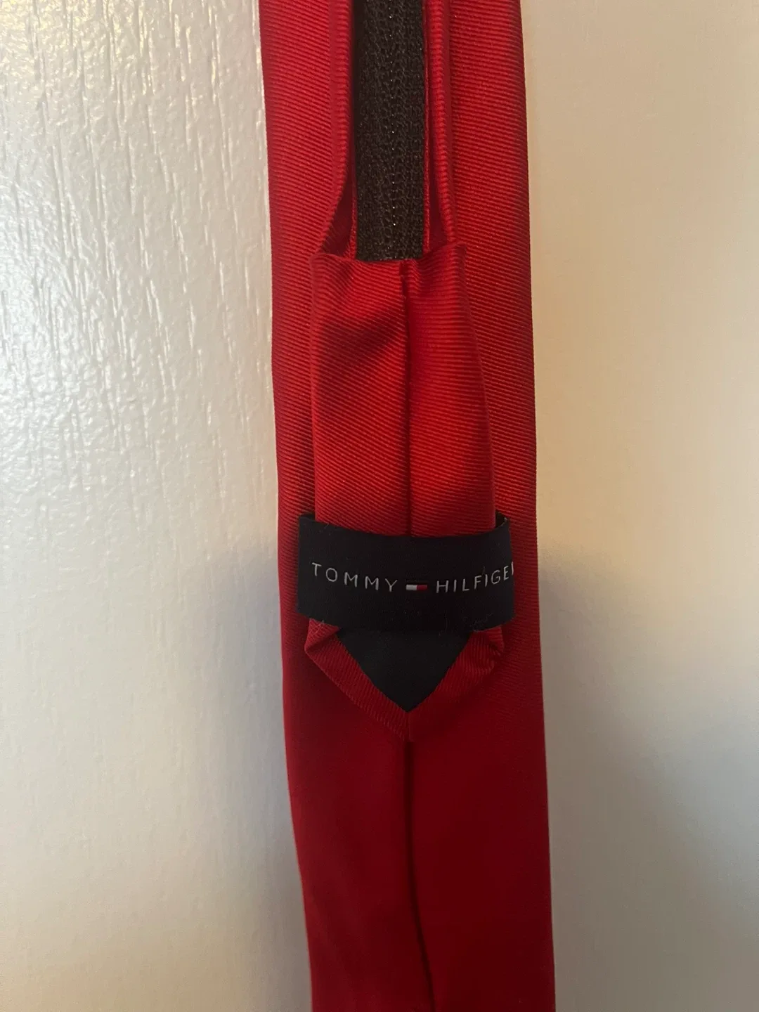 Tommy Hilfiger Red Zipper Tie image indicator(3)