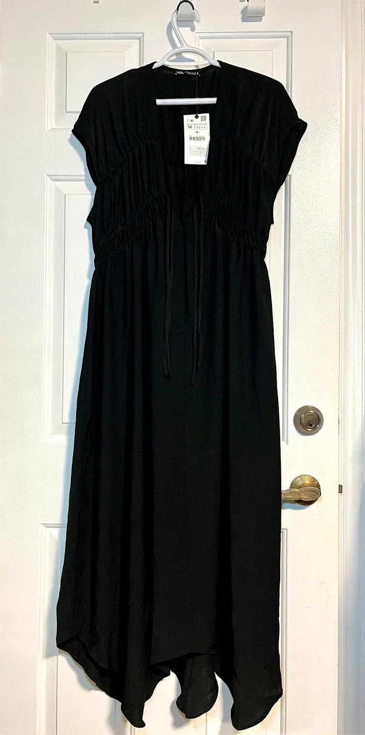 Zara Black Dress - Size M - New with Tags thumbnail